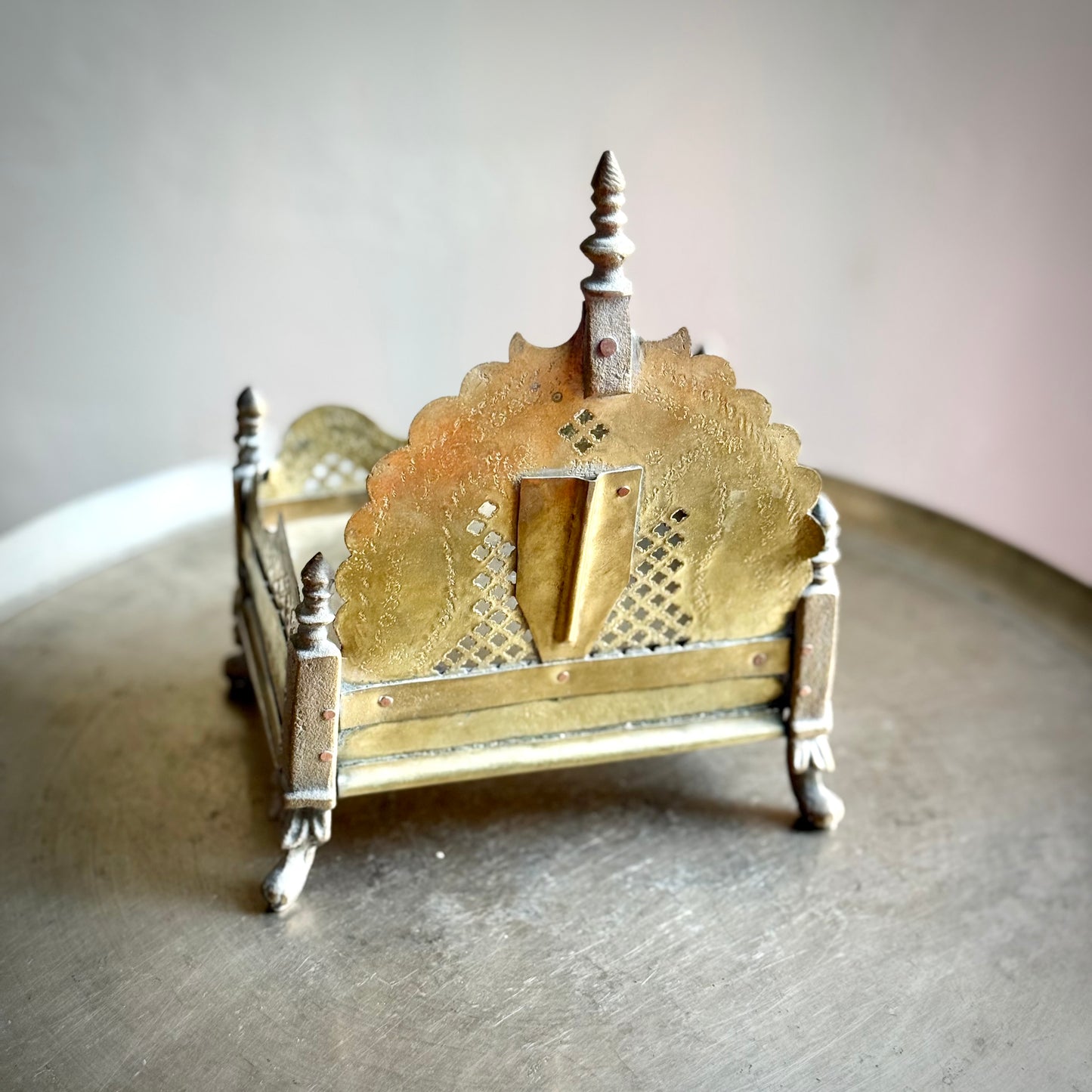Brass Singhasan