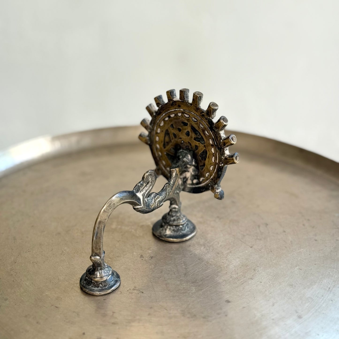 Vintage Brass Arti Diya