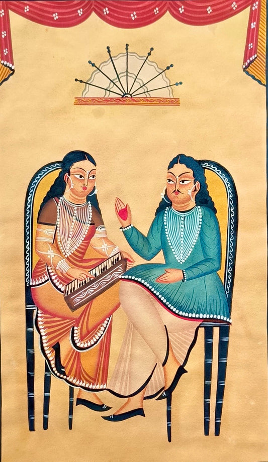 ‘Music Lesson’ by Uttam Chitrakar