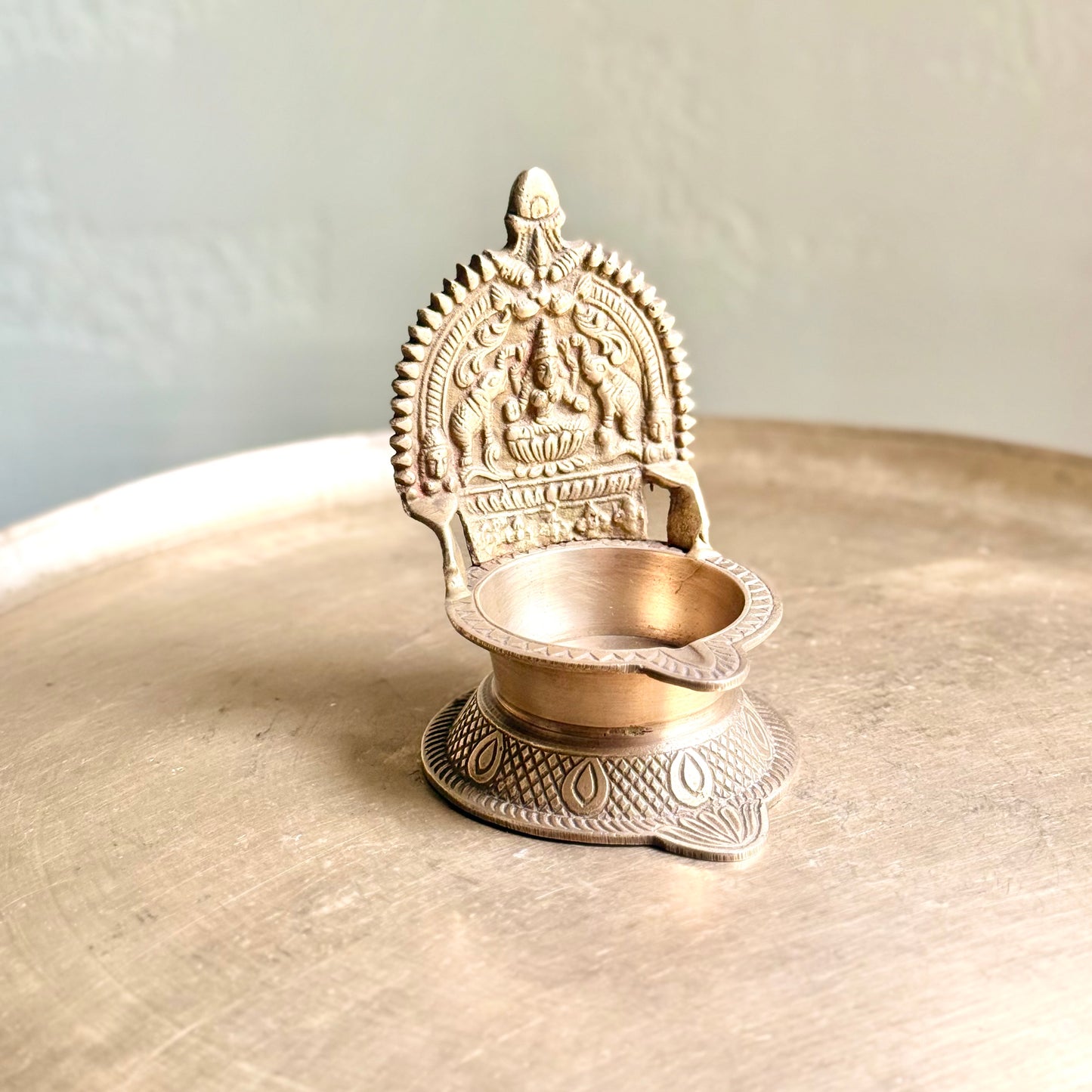 Vintage Gajalakshmi Deepam