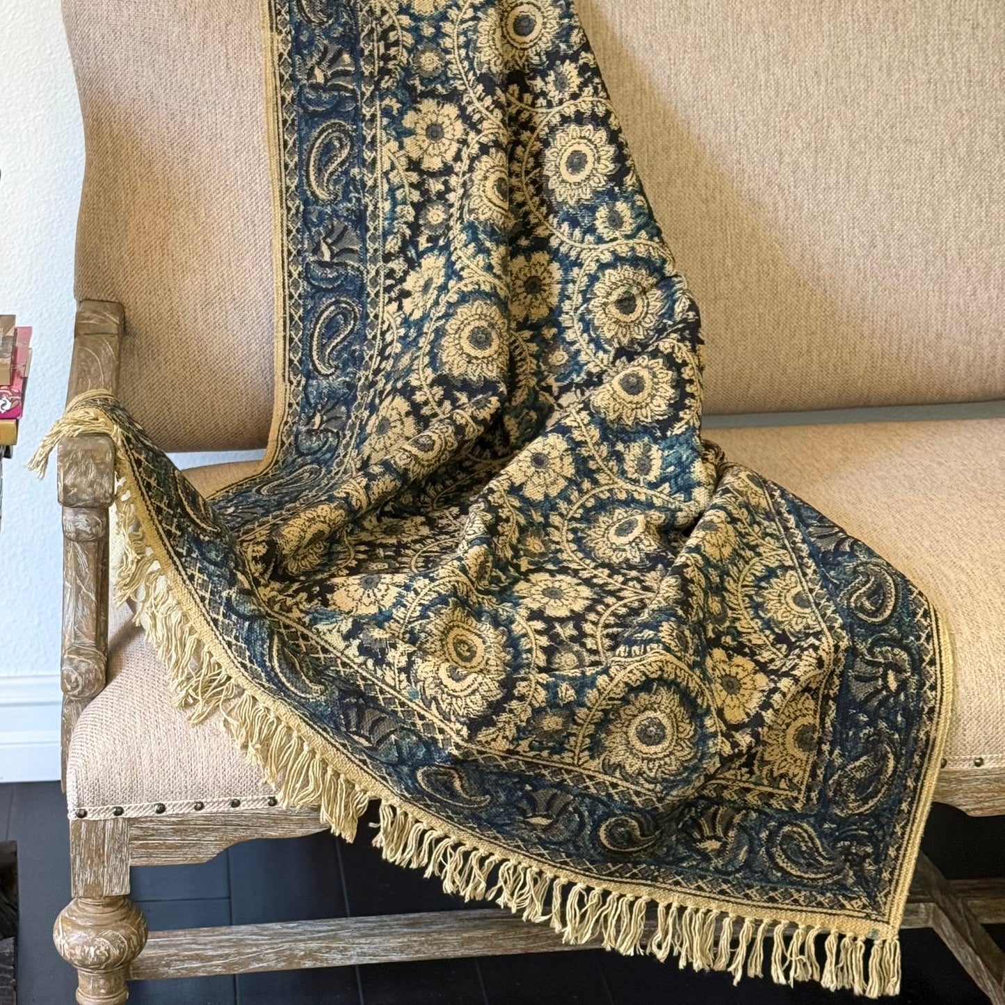 ‘Mehek’ Kalamkari Dhurrie