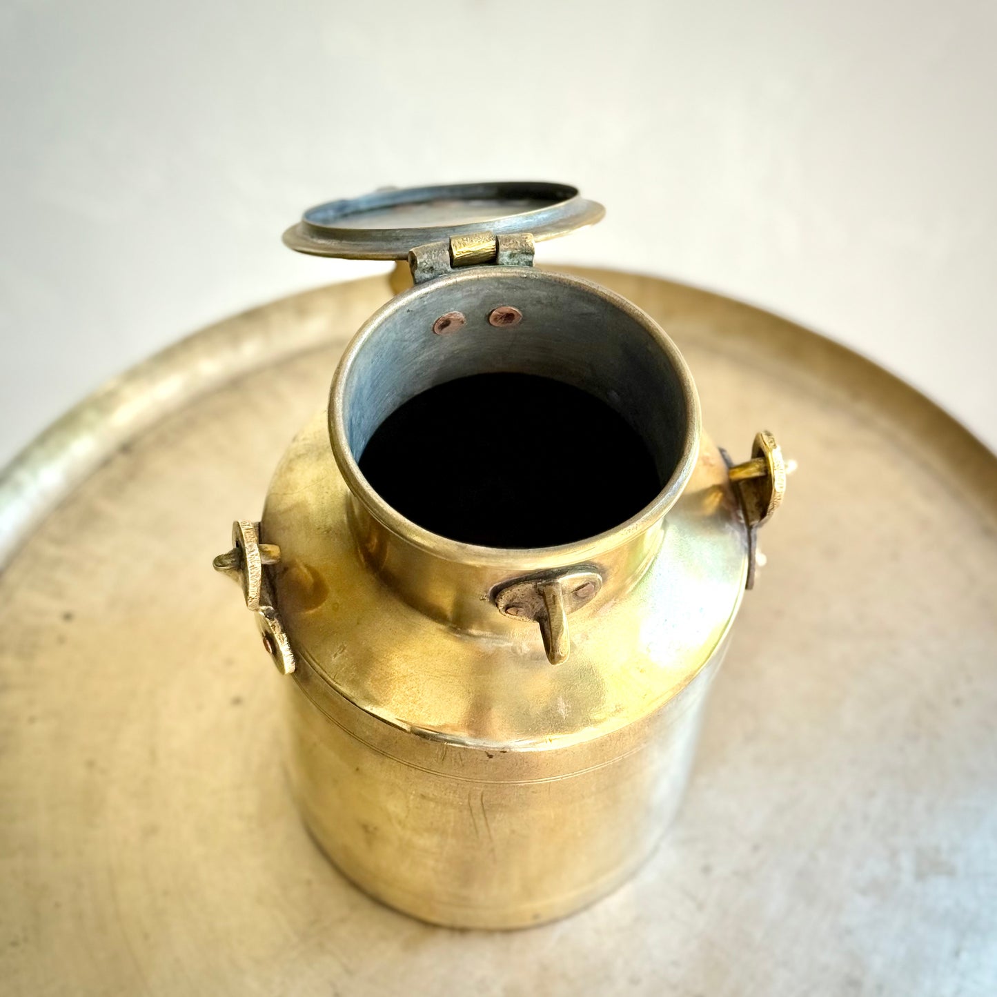 Brass Milk Can