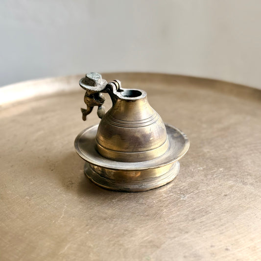 Old World Ink Pot with Bird on Top - Rajasthan