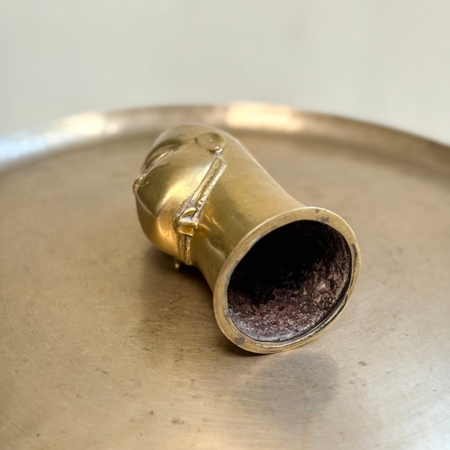 Vintage Brass Shiva Mukhalingam