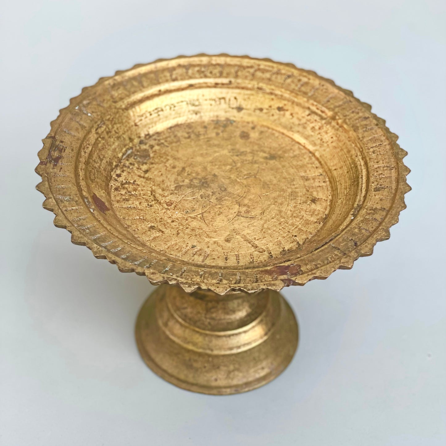 Vintage Brass Pedestal