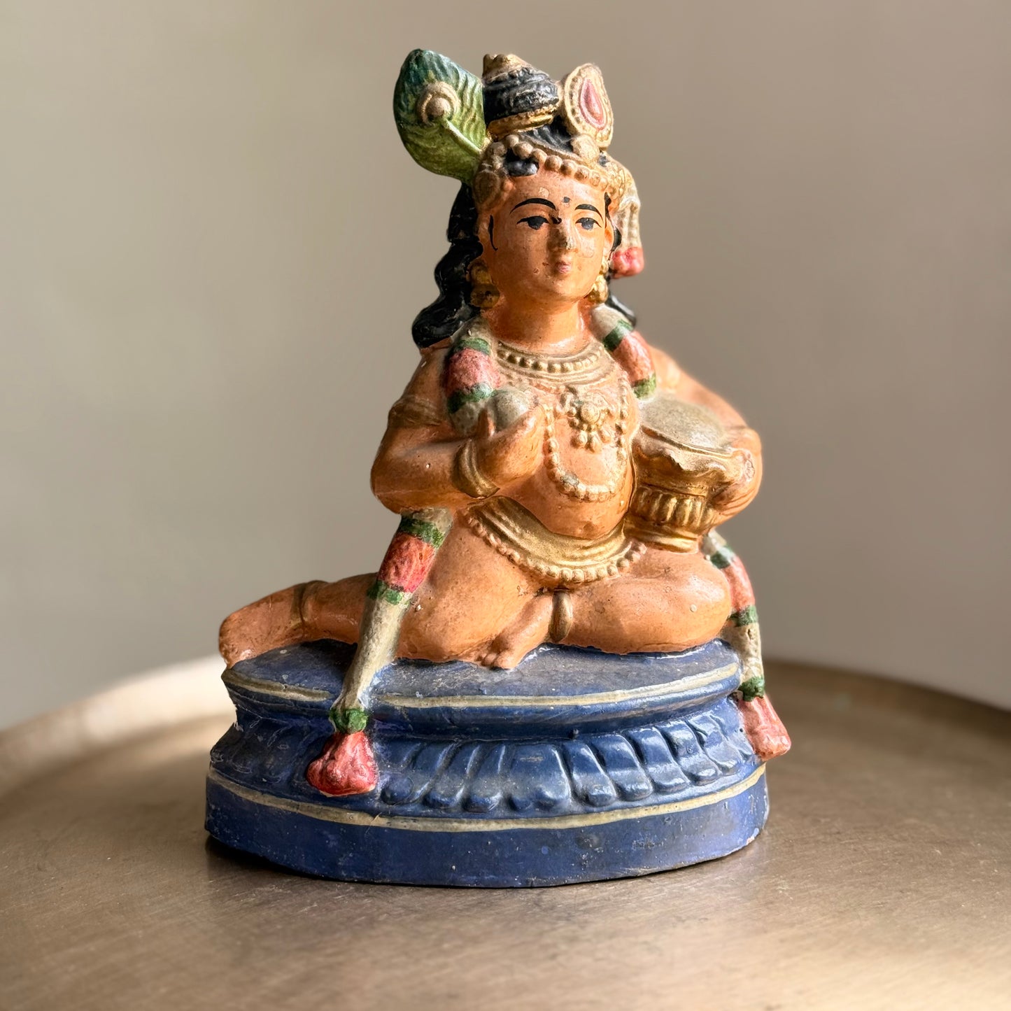 Antique Golu Doll: Bala Krishna (c. 1940s)