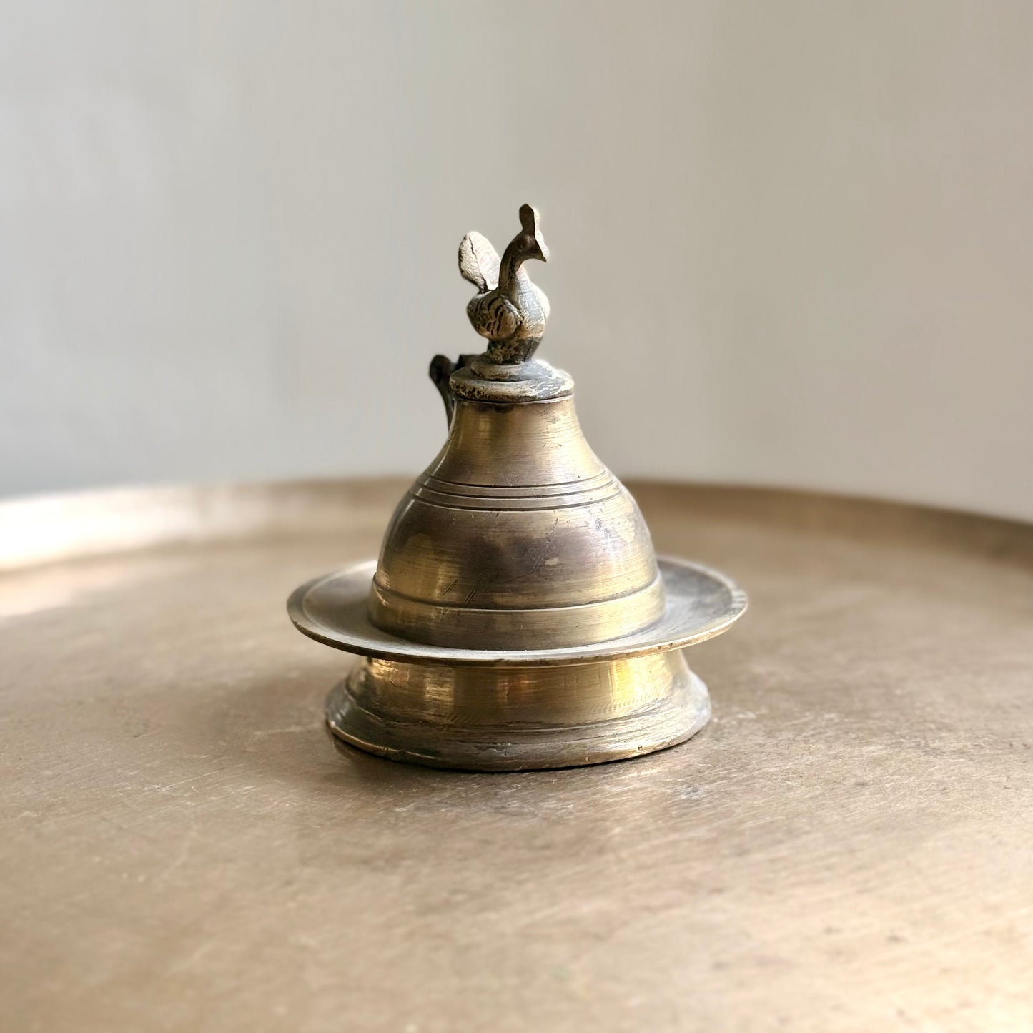 Old World Ink Pot with Bird on Top - Rajasthan