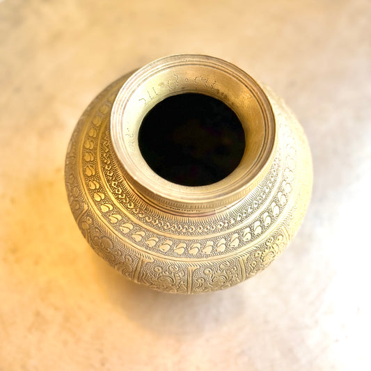 Antique Hand carved Kalash