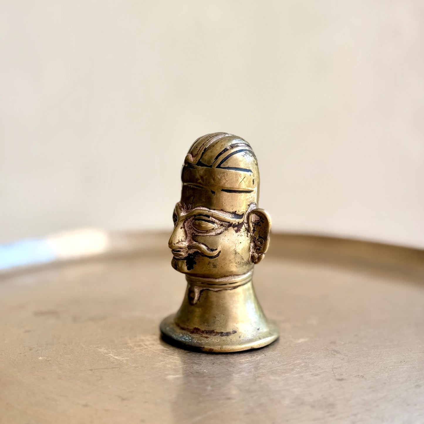 Rare Shiva Mukhalingam - Tamil Nadu (Early 20th Century)