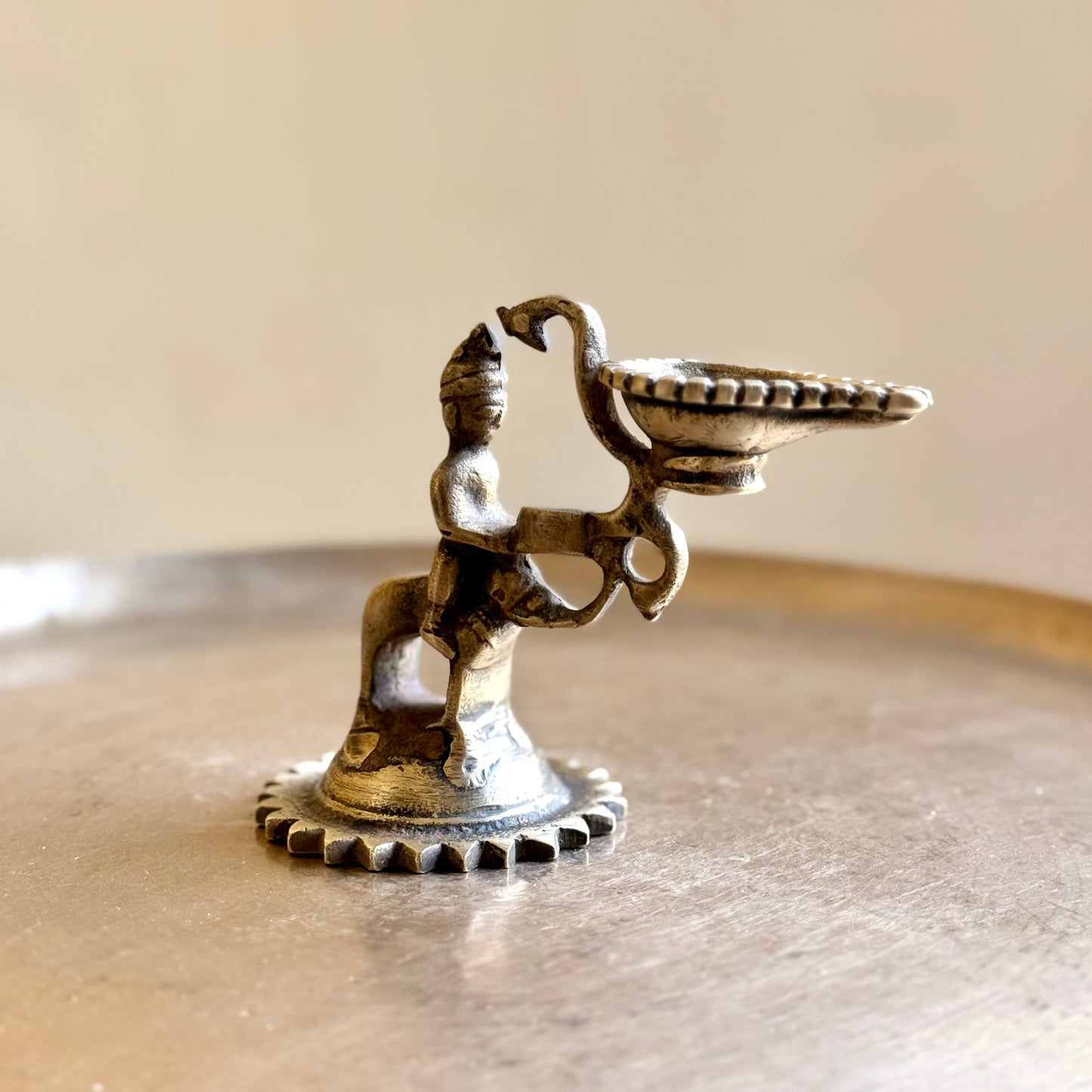 The Royal Mahout: Vintage Elephant Diya