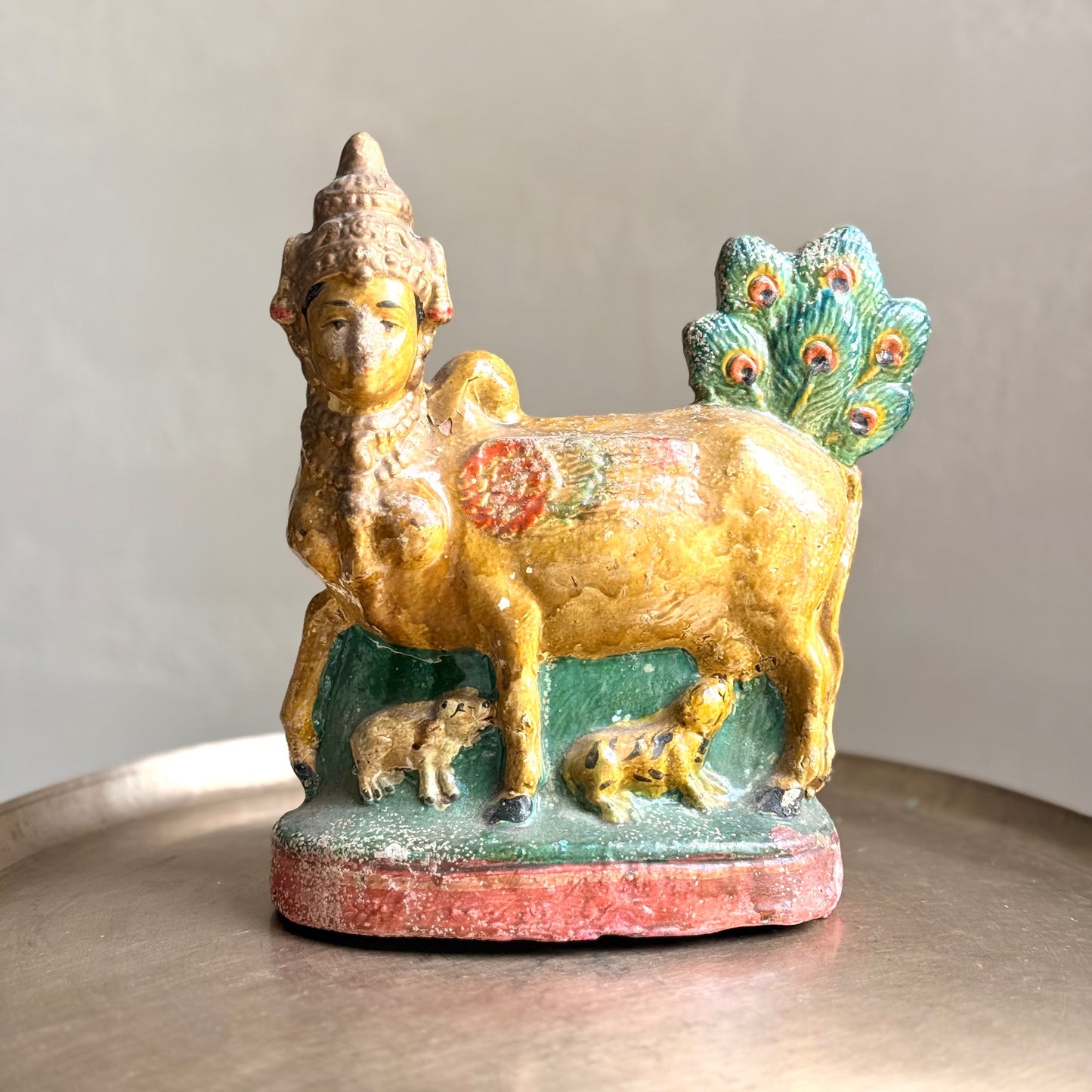 Rare Circa 1920 Antique Golu Kamdhenu: A Century-Old Collector’s Delight