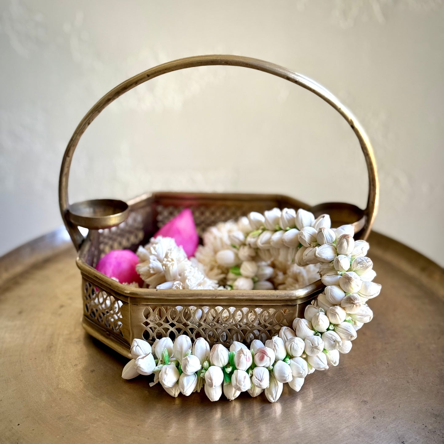 Vintage Flower Basket