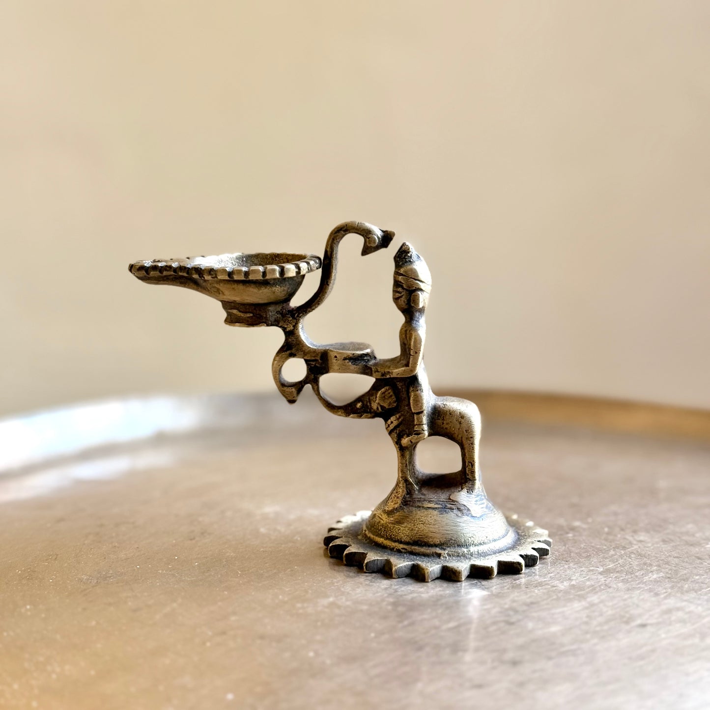 The Royal Mahout: Vintage Elephant Diya