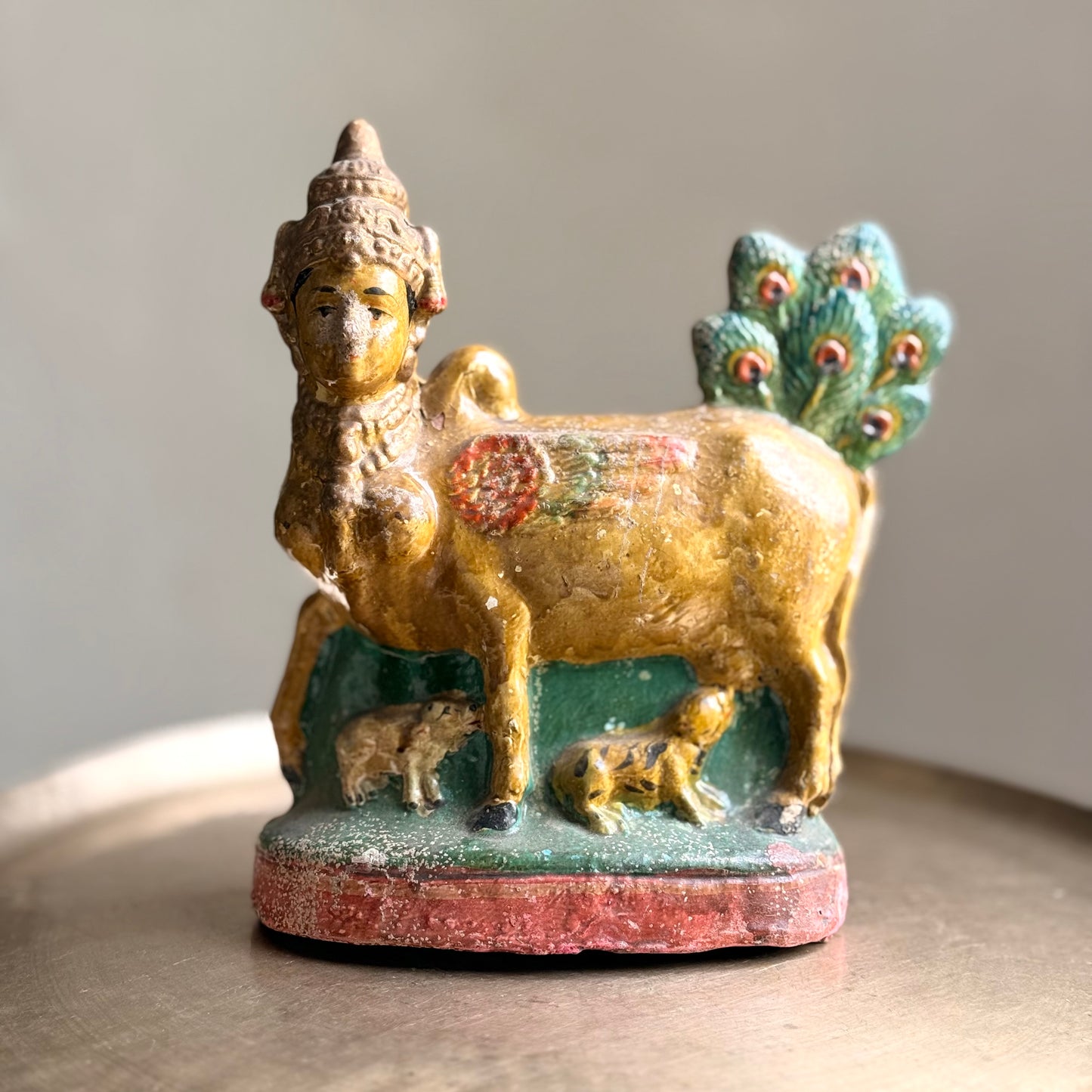 Rare Circa 1920 Antique Golu Kamdhenu: A Century-Old Collector’s Delight
