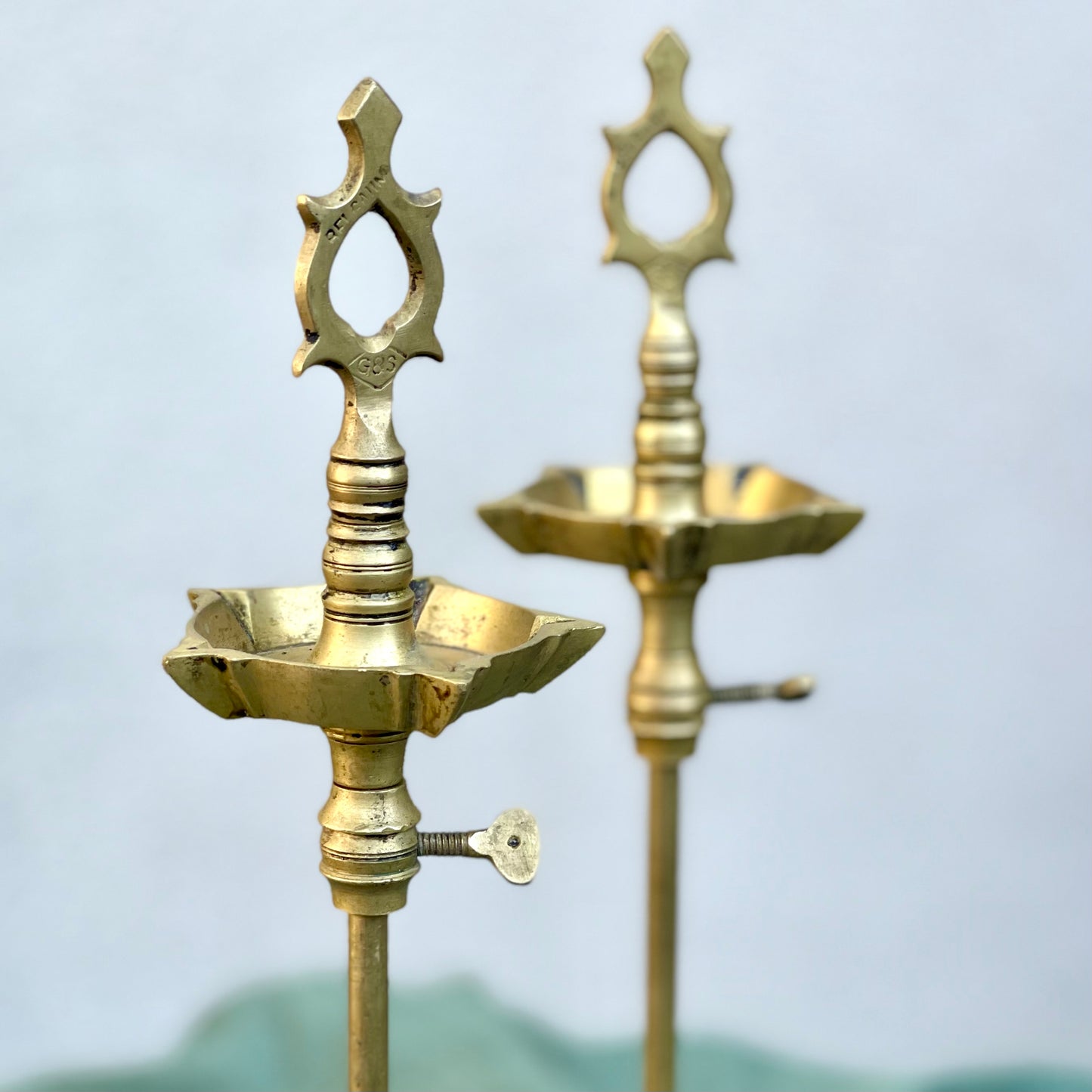 Kuthuvilakku Pair - Key Lamp