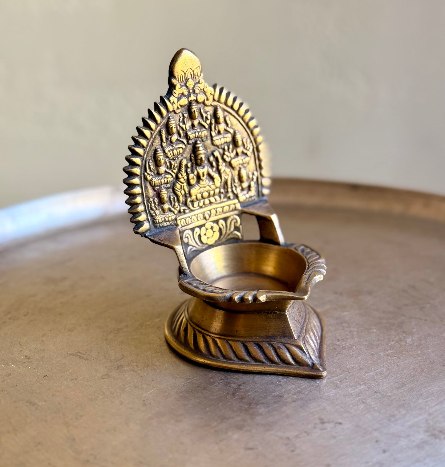 Vintage Ashtalakhmi Vilakku