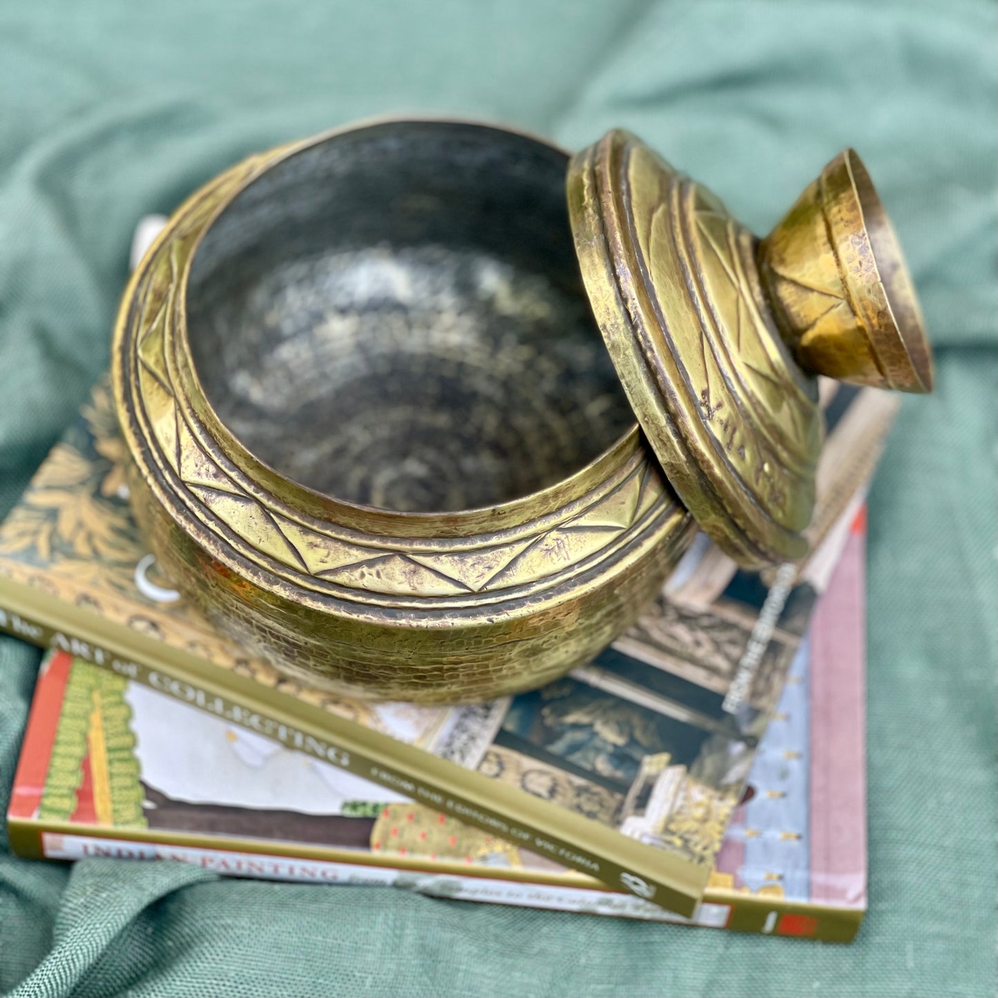 Brass Grain Pot