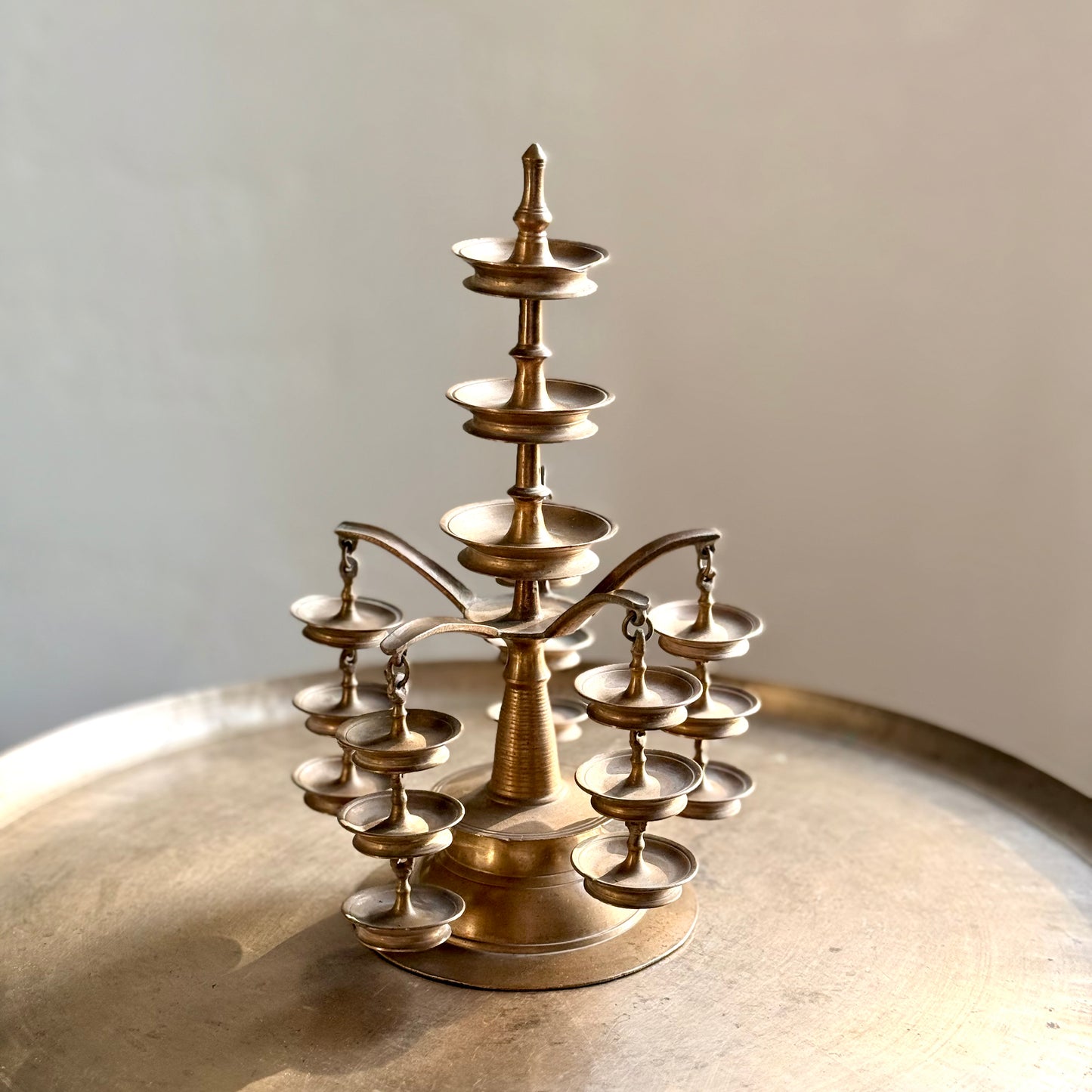 Vintage Vrikshadeepam Vilakku