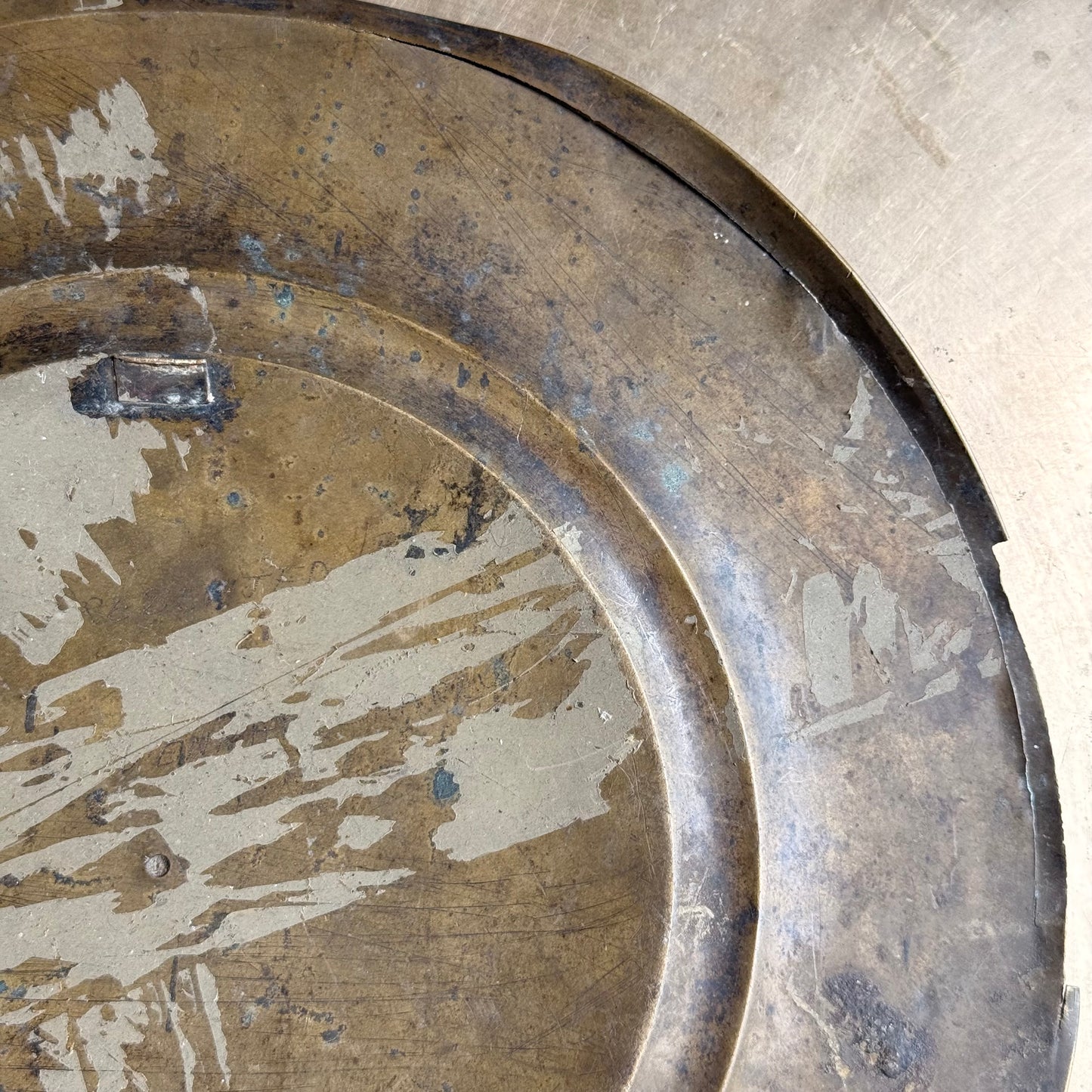 Antique Bronze Nataraj Plate - Kerala