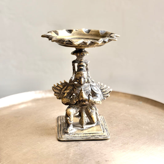 Divine Brass Garuda Lamp