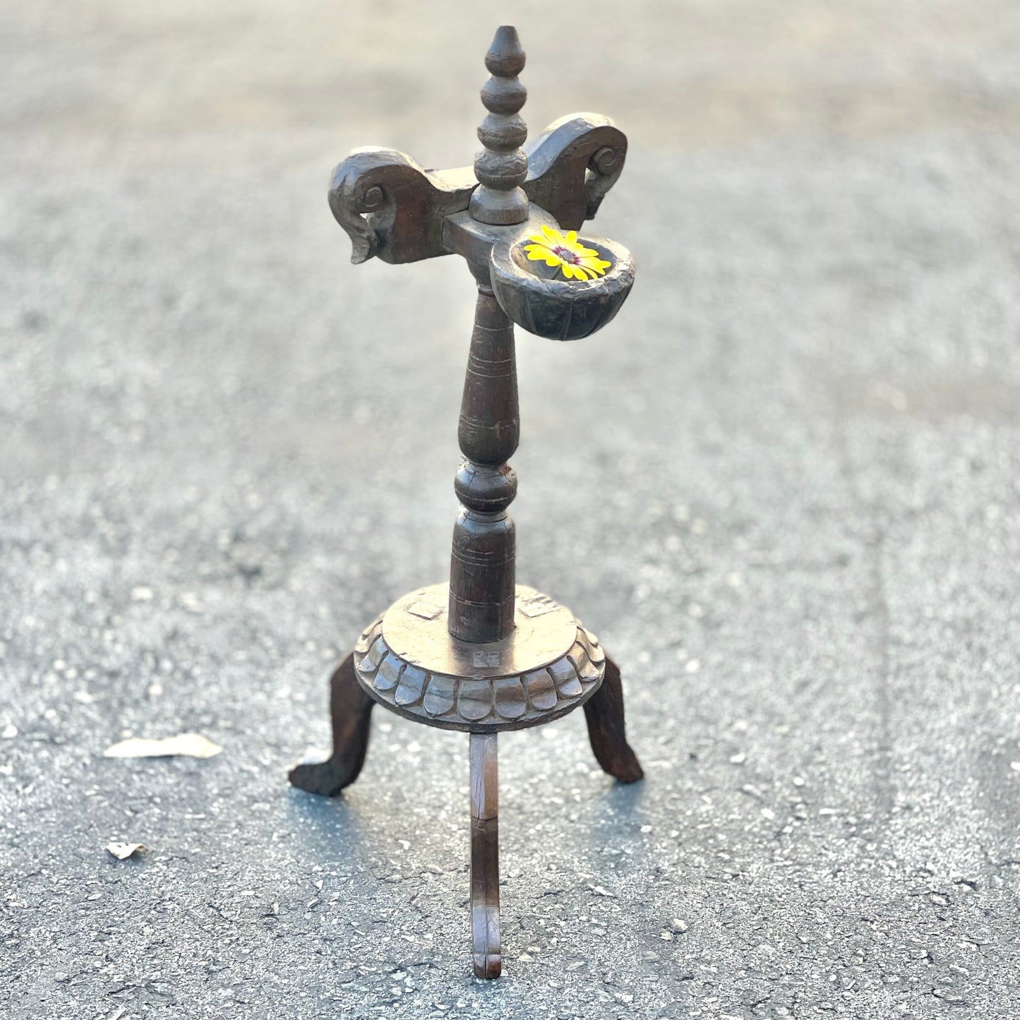 Vintage Floor Candle Stand