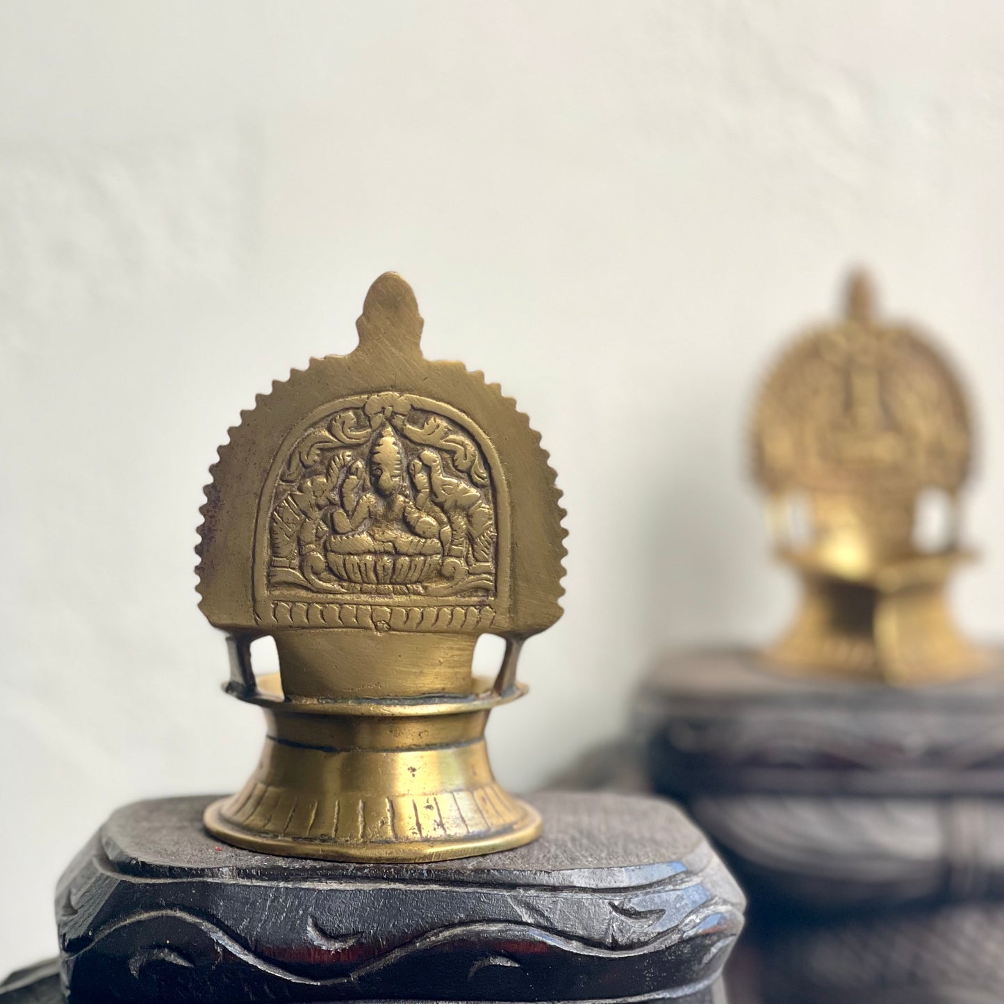 Gajalakshmi Lamp Pair