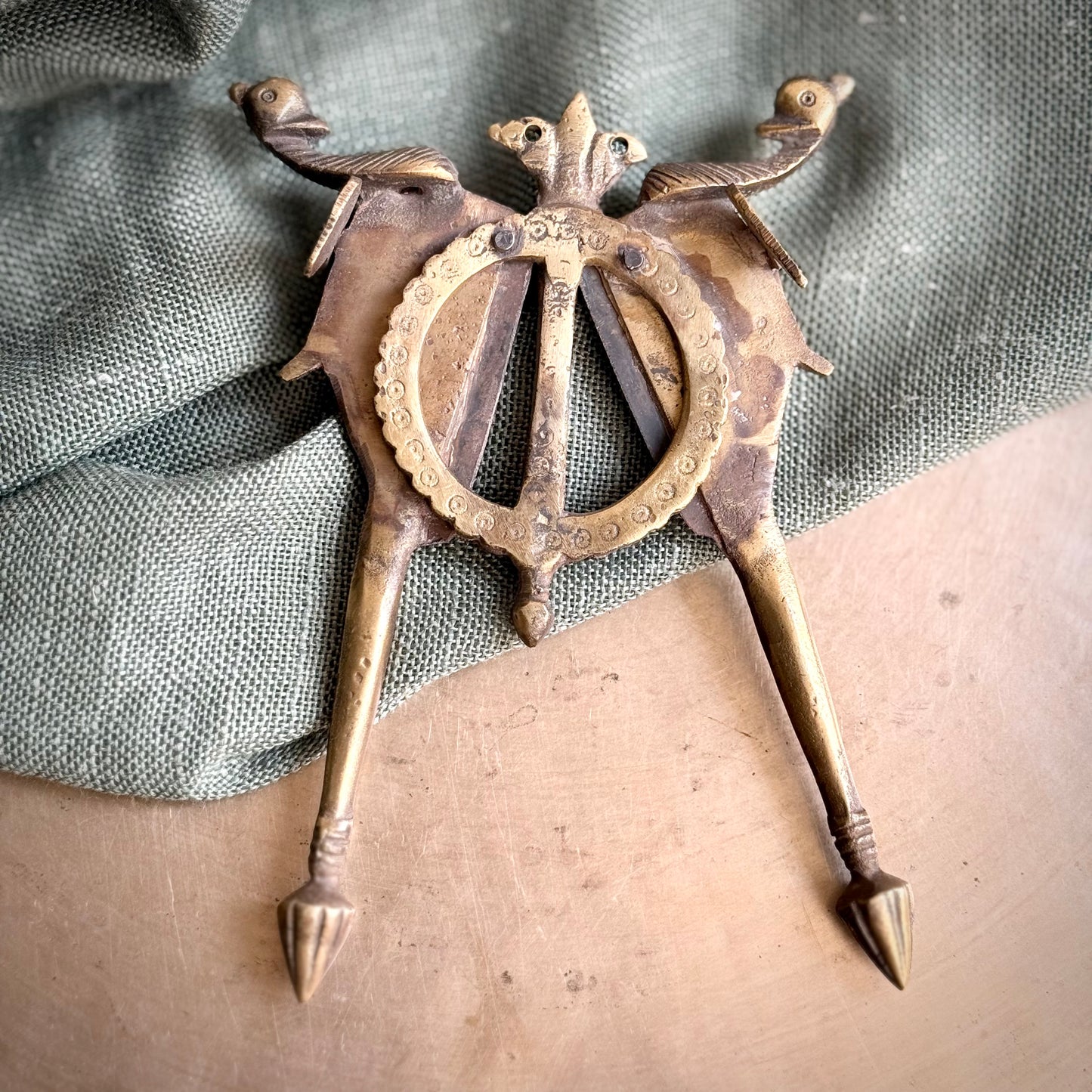 Brass Nut Cutter – Handcrafted Heritage Tool