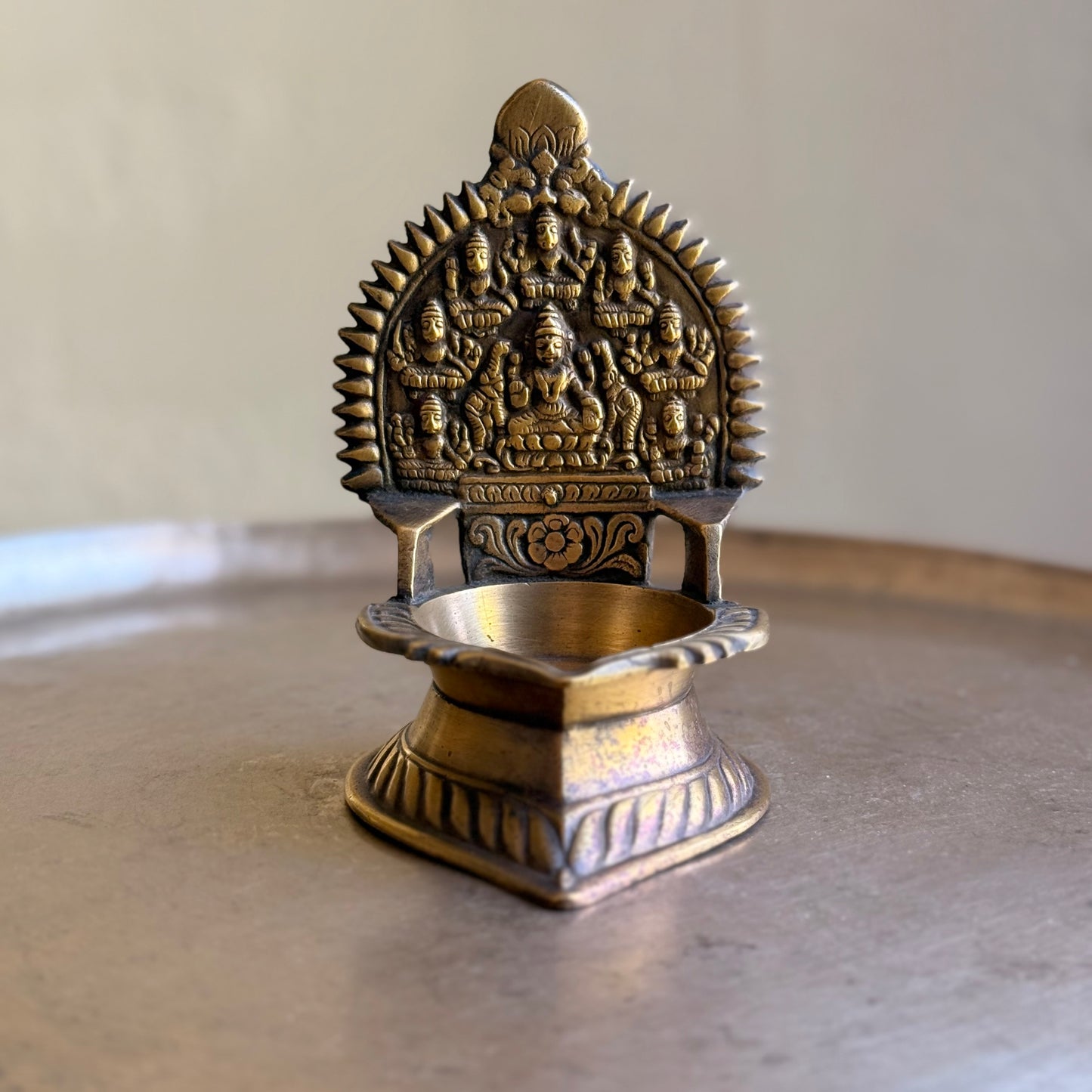 Vintage Ashtalakhmi Vilakku