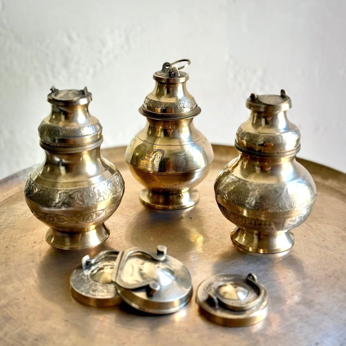 Vintage Miniature Kamandal Set