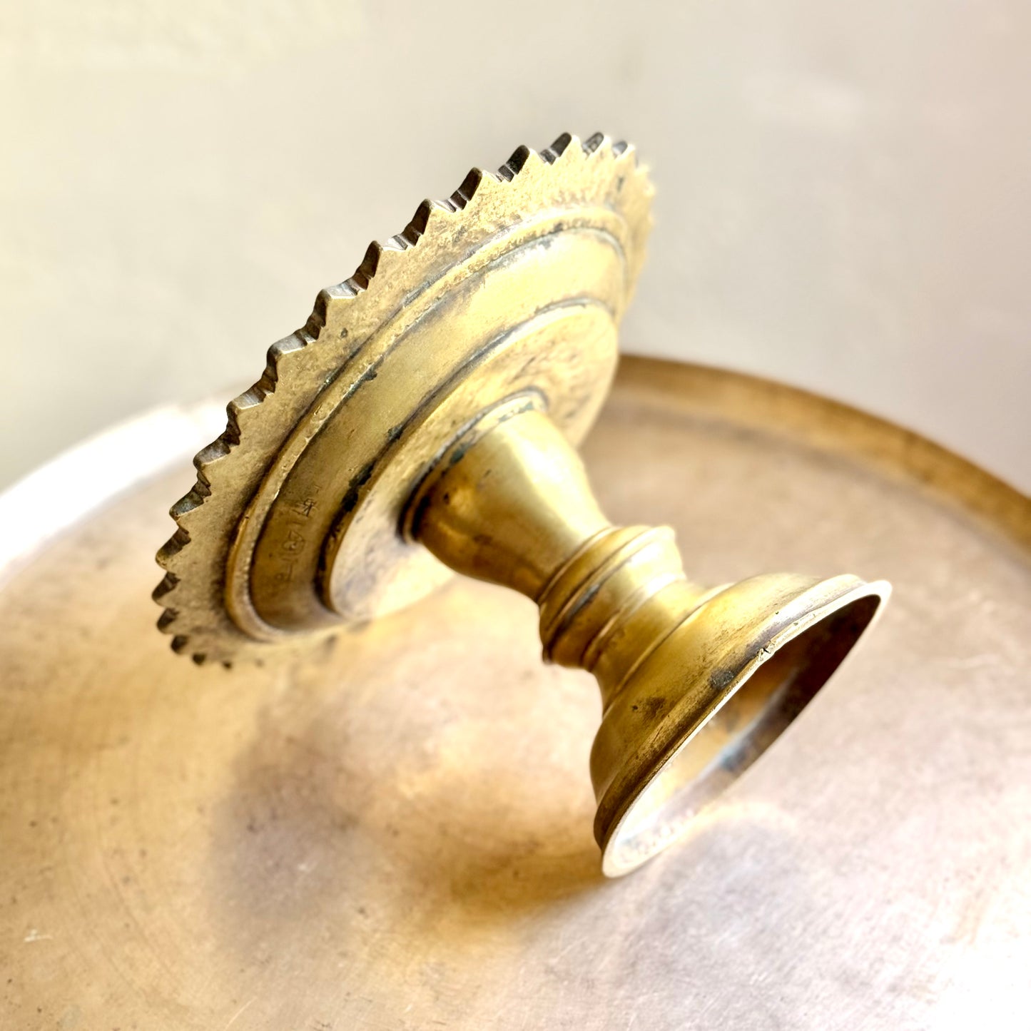 Vintage Bronze Pedestal