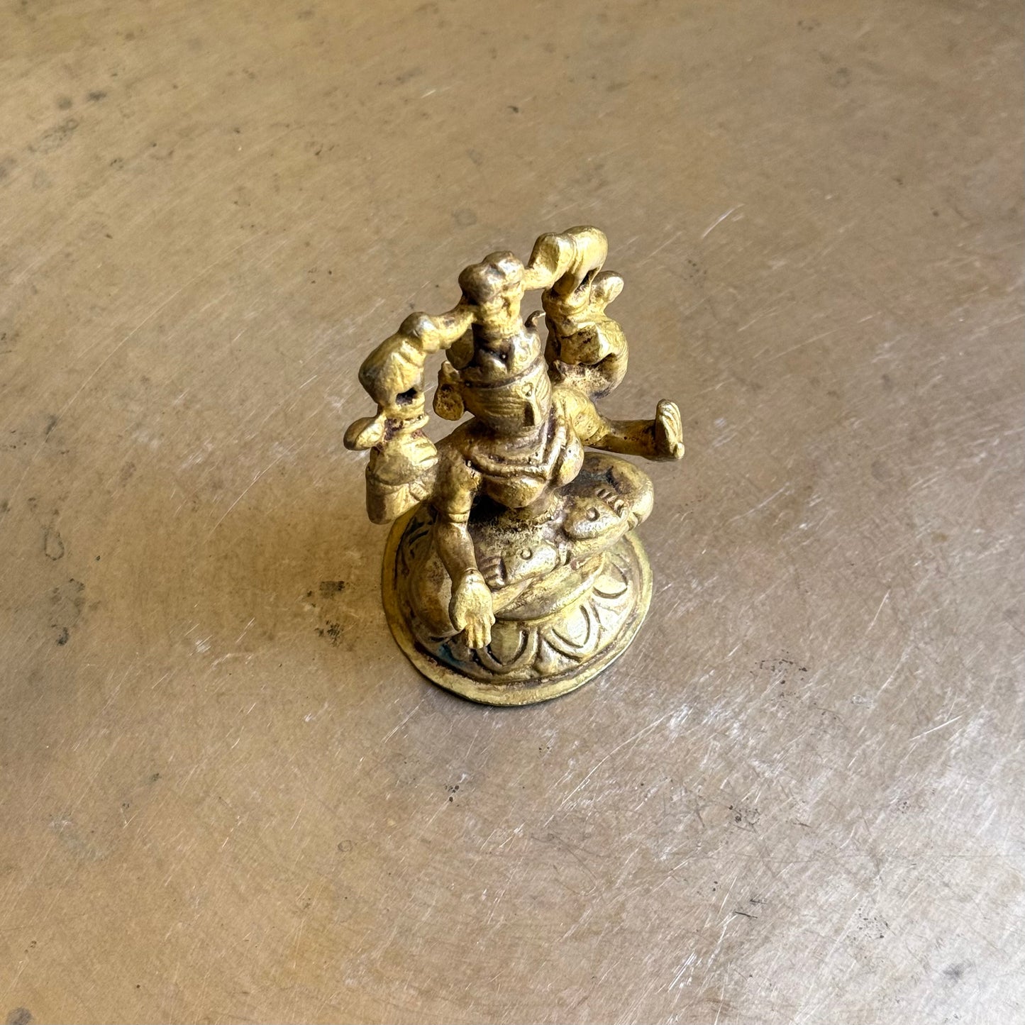 Miniature Gajalaxmi in Padmasana: A Rare Masterpiece of Prosperity and Abundance
