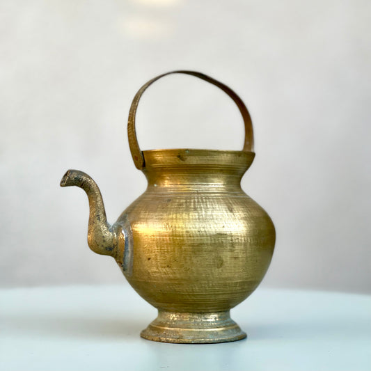 Vintage Bronze Kamandal -
Holy Water Pot