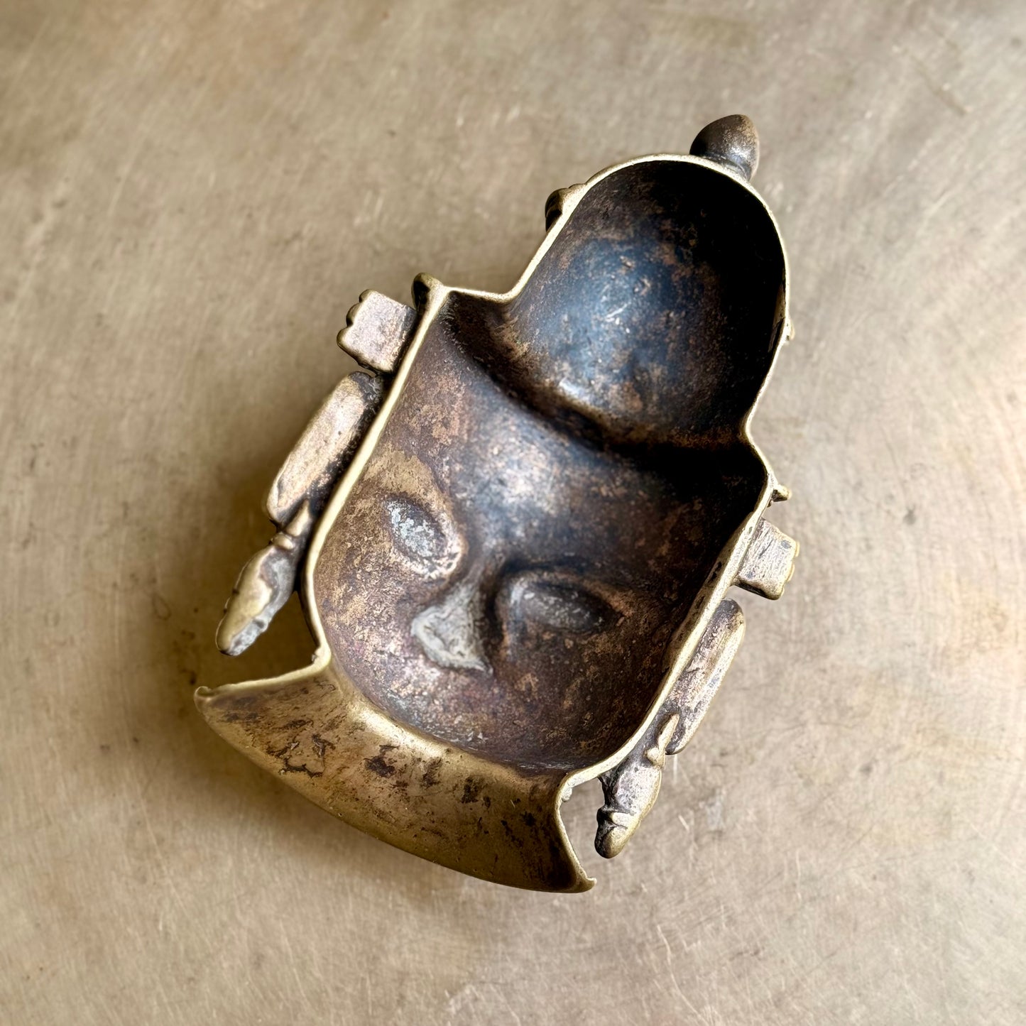 Antique Bronze Shiva Mukha - Maharastra (Early 19th Century)