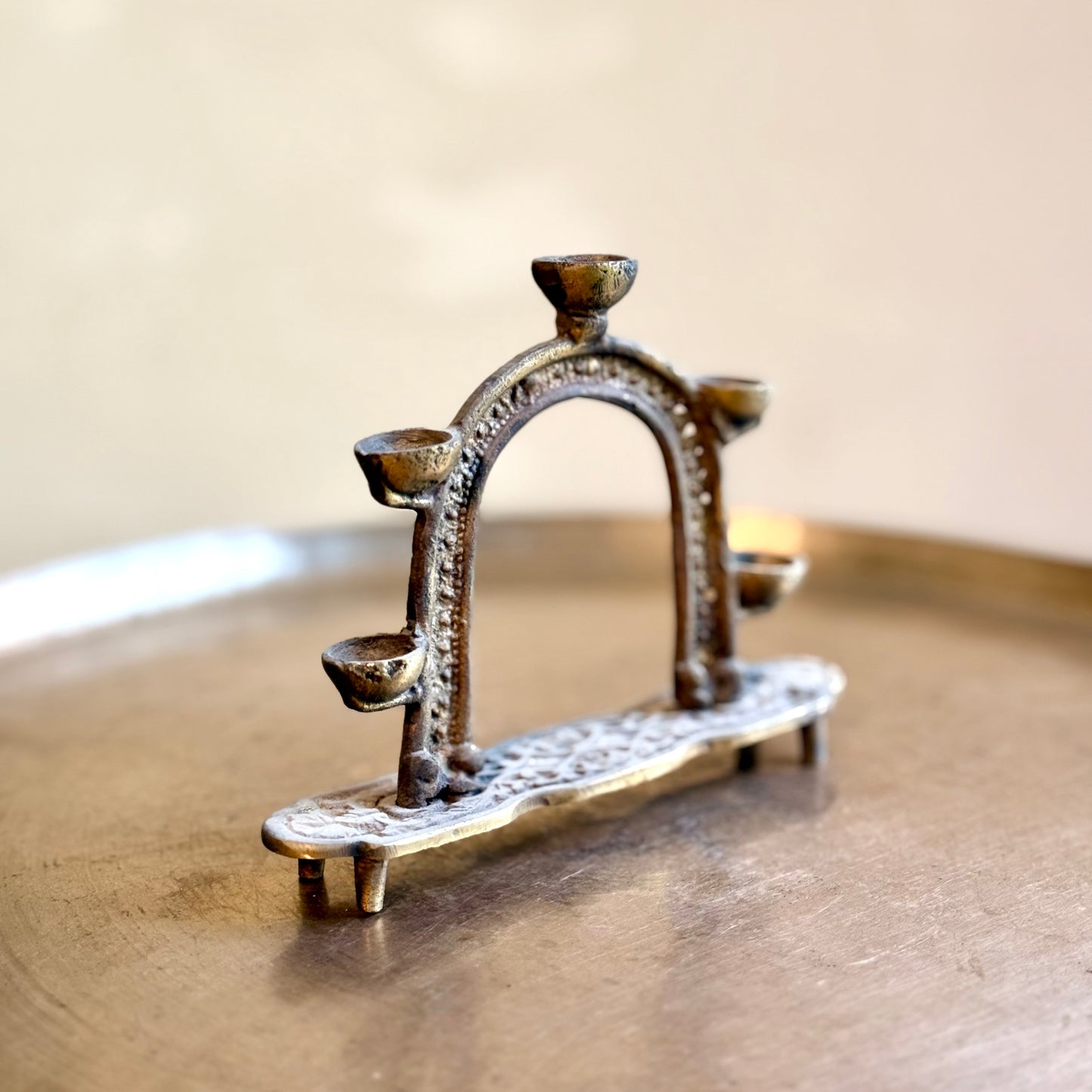 Vintage Arched Lamp Pair