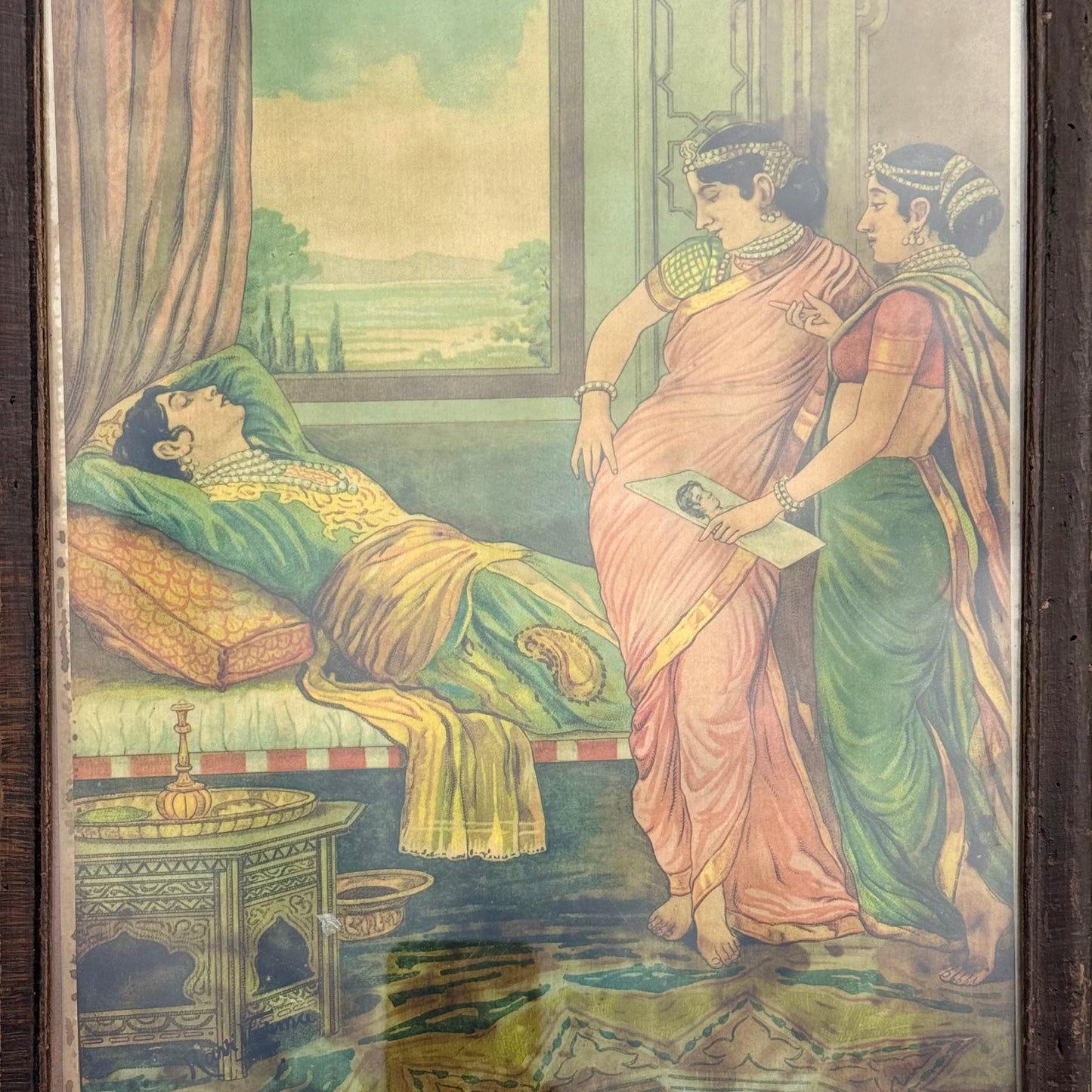 ‘Chandrahas’ Raja Ravi Varma Lithograph Print