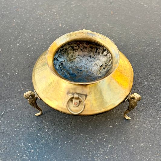 ‘Kanaka’ Antique Brass Pot & Planter