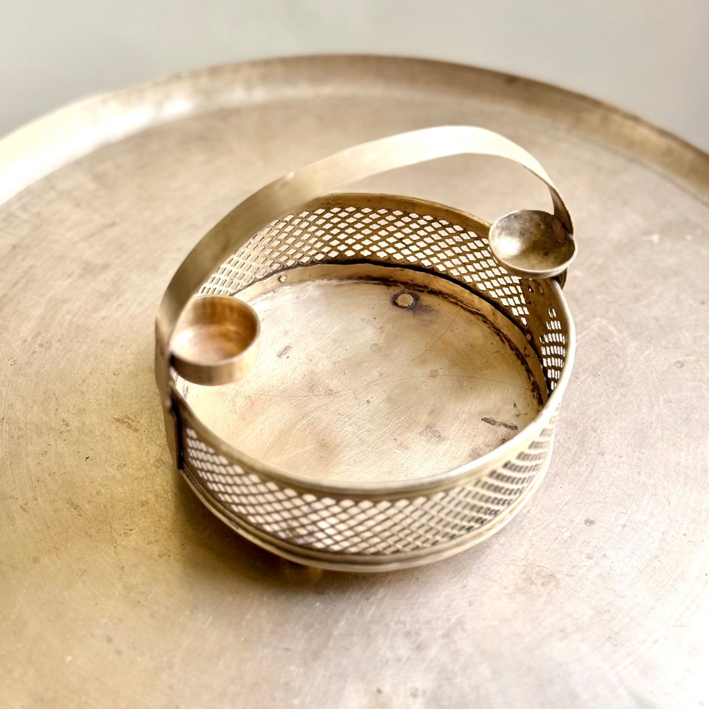 Vintage Flower Basket