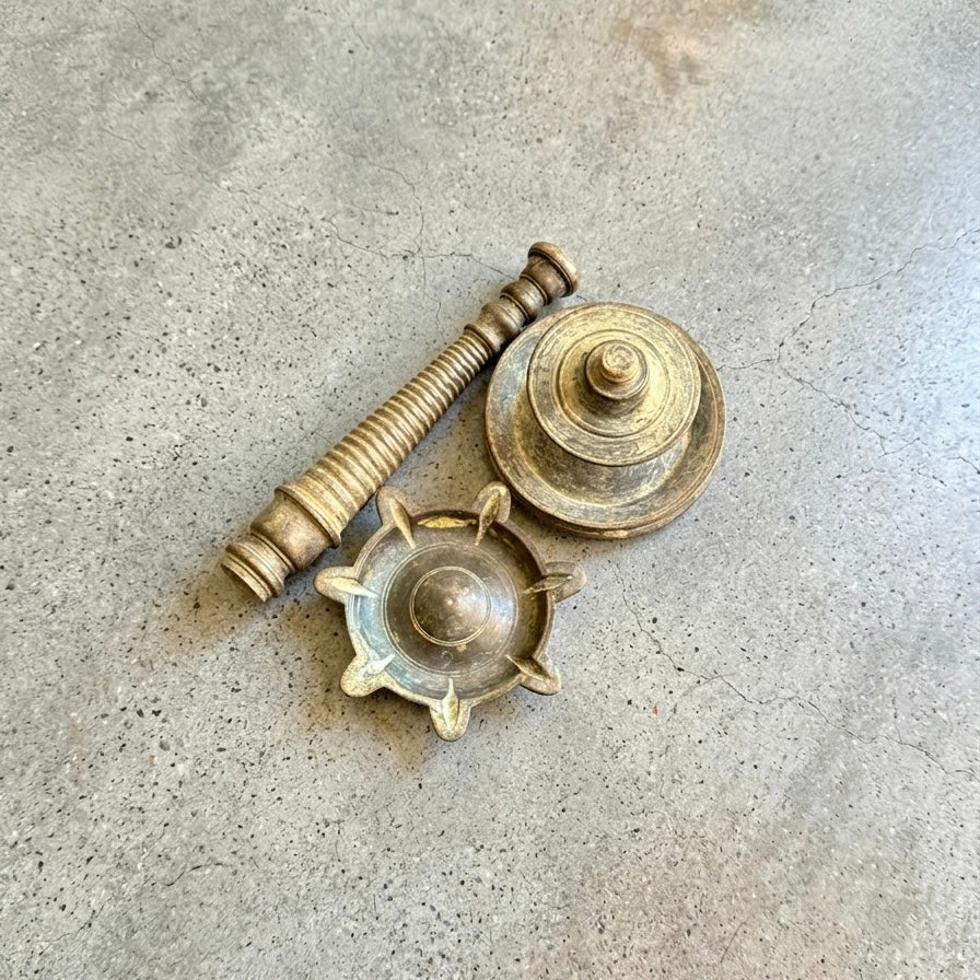 Antique Samai Lamp - Maharastra (Early 20th Century)