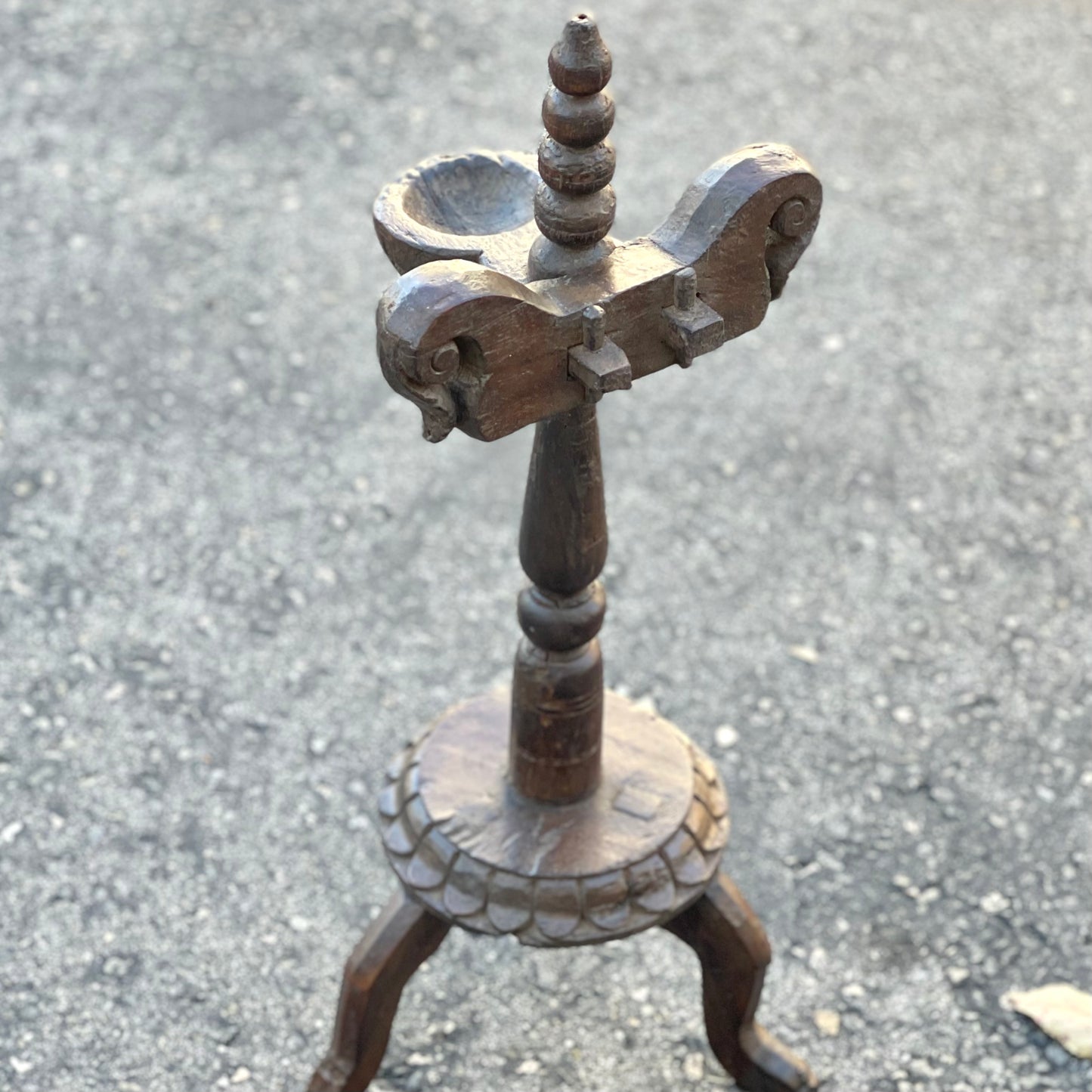 Vintage Floor Candle Stand