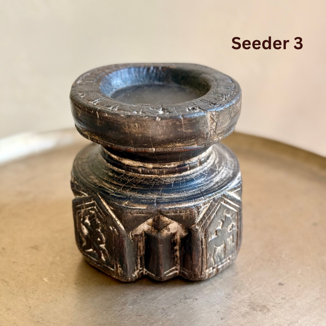 Vintage Seeder Stand