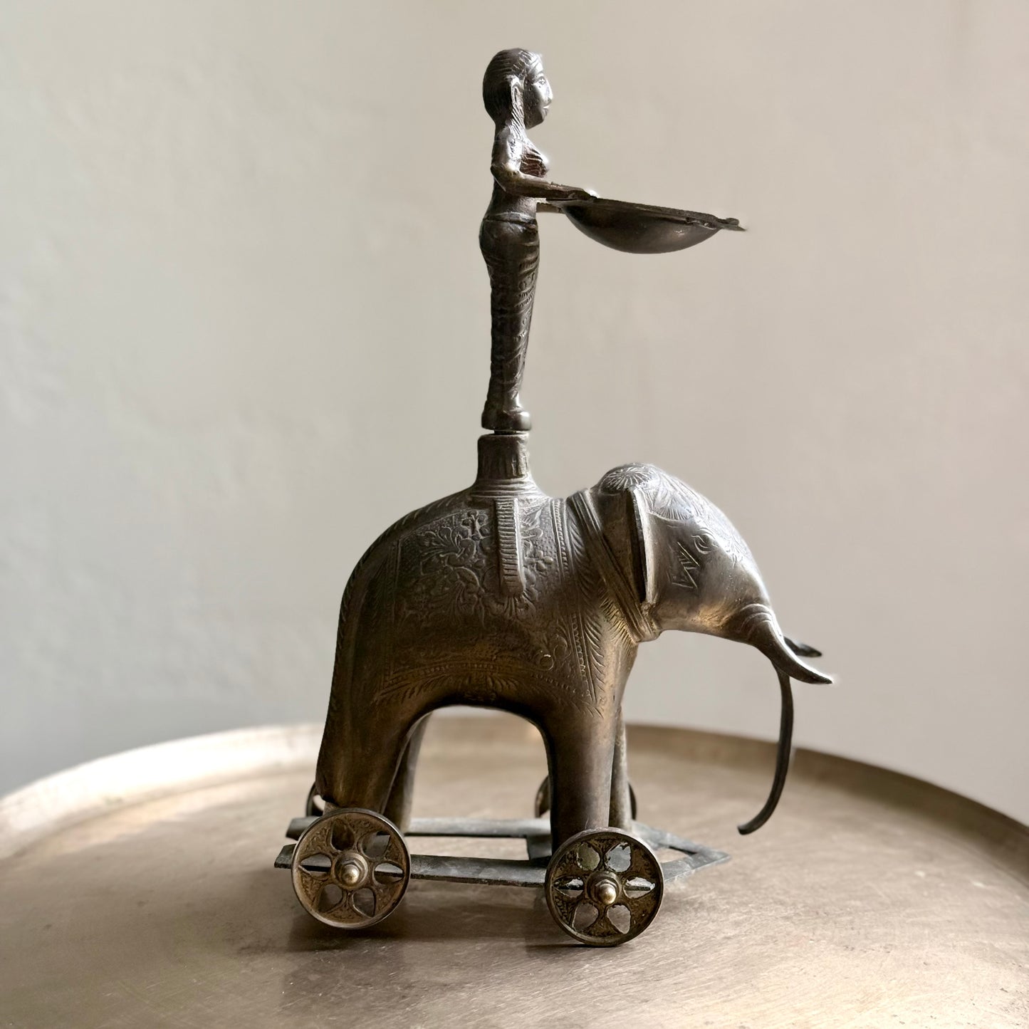 Grand Vintage Pavaai Vilakku: A Rare Heritage Masterpiece