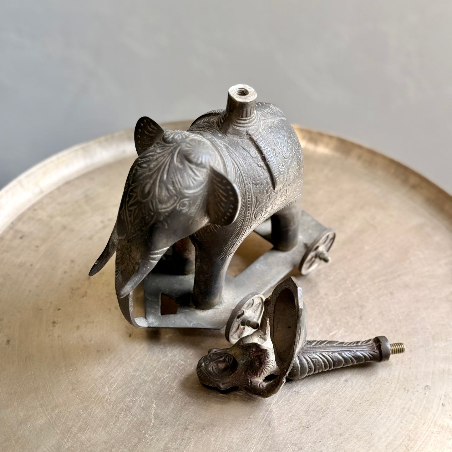 Grand Vintage Pavaai Vilakku: A Rare Heritage Masterpiece