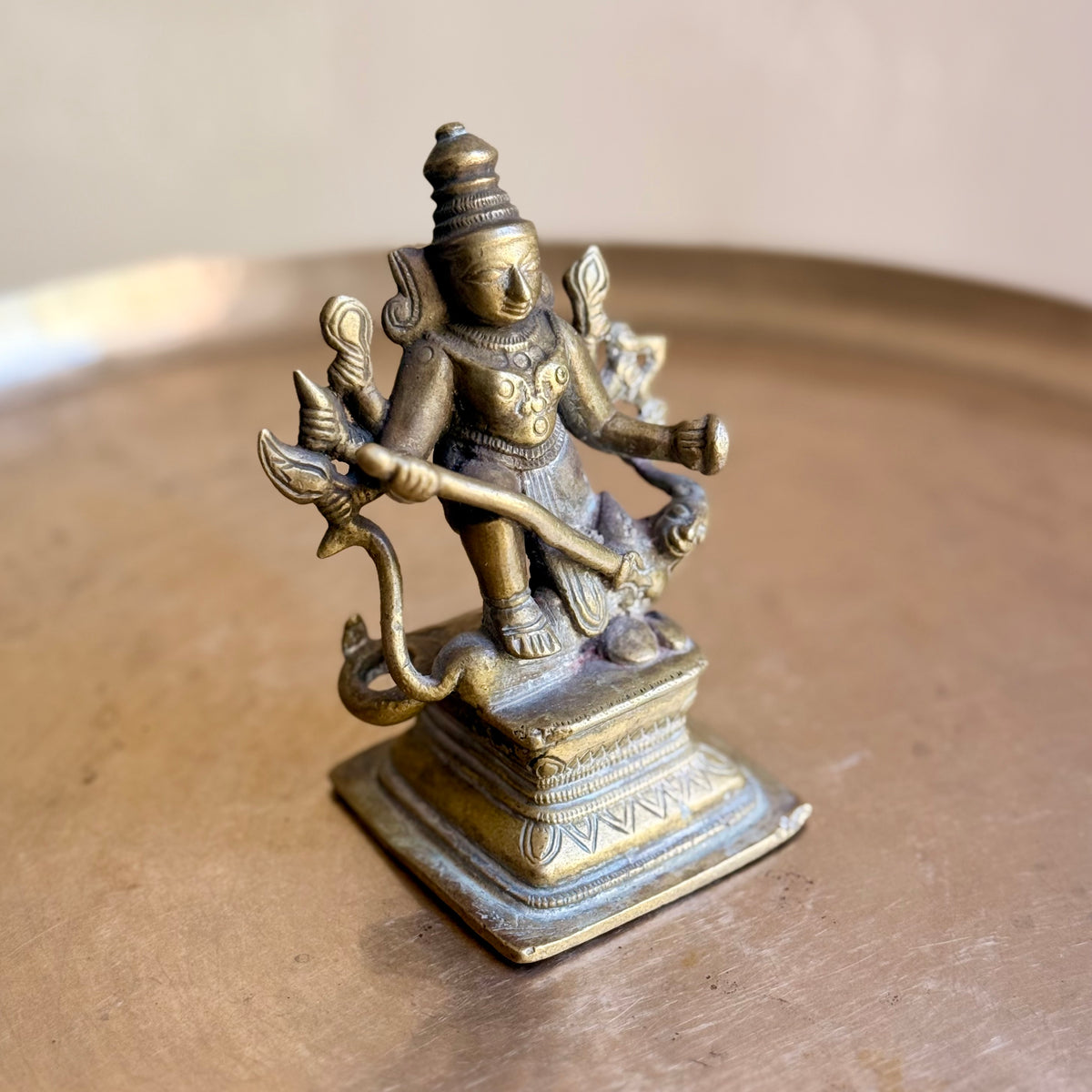 Rare Antique Ashtabhuja Mahishasuramardini | 90–100 Years Old
