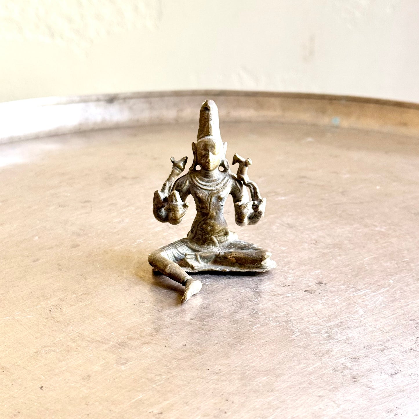 Vintage Miniature Lord Shiva - A Rare Find