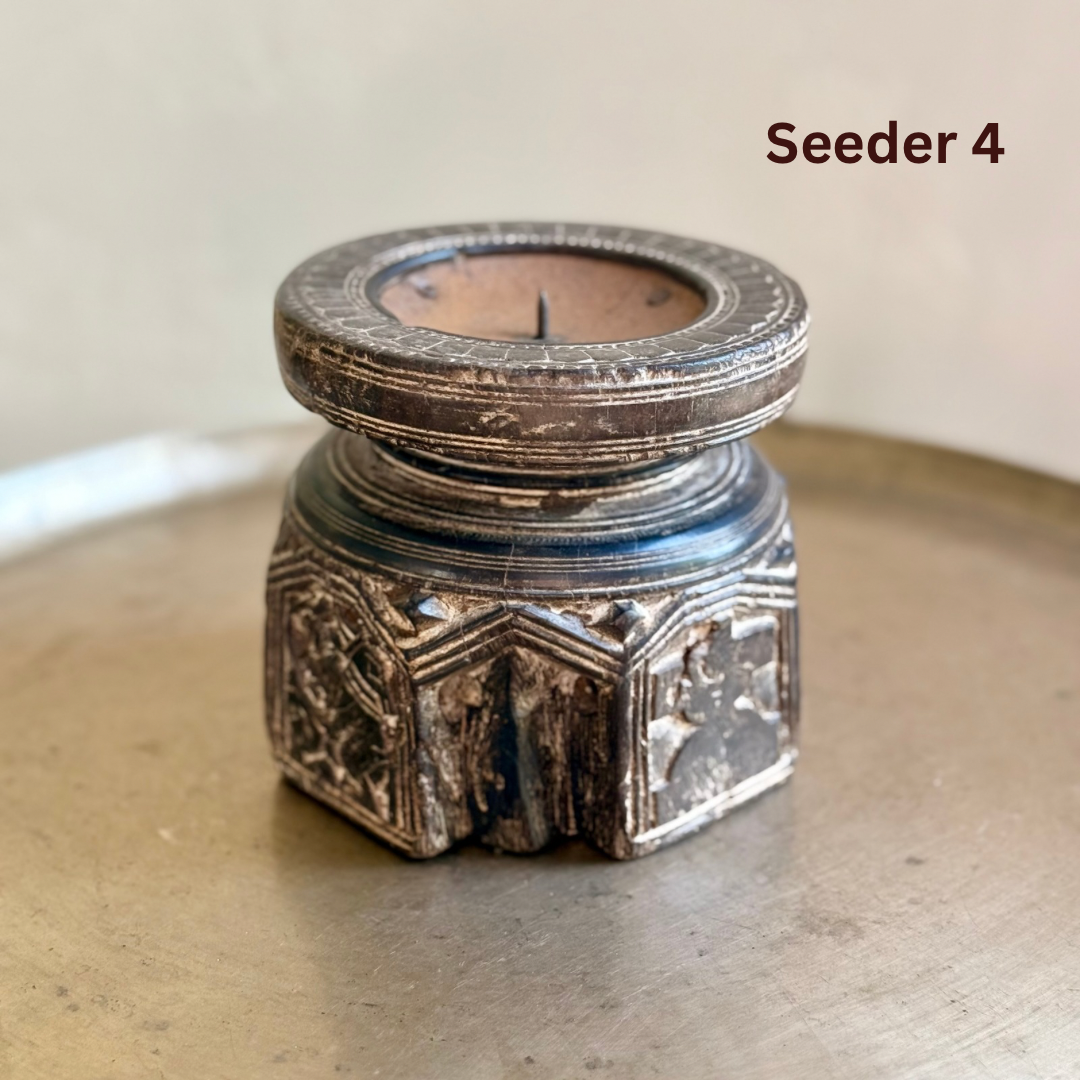 Vintage Seeder Stand