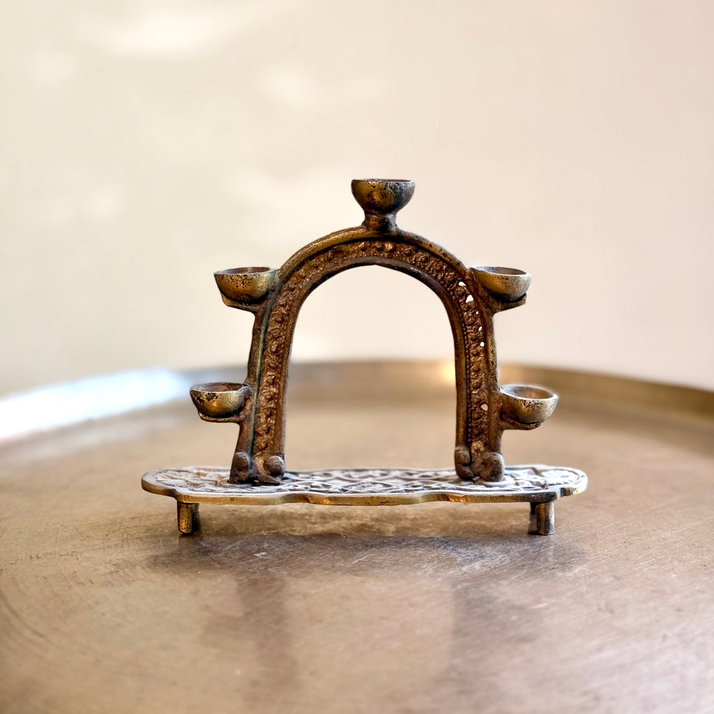 Vintage Arched Lamp Pair