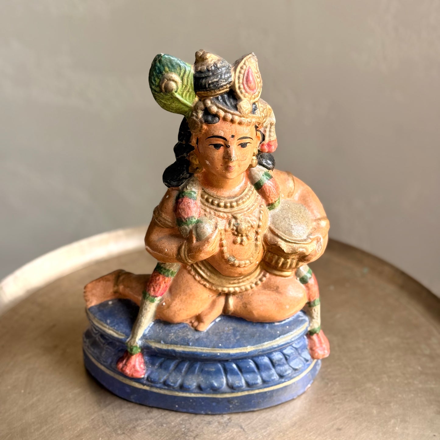Antique Golu Doll: Bala Krishna (c. 1940s)