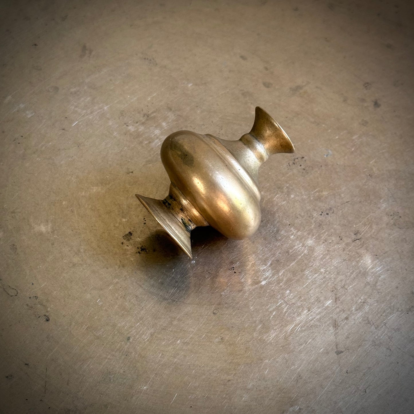 Rare Antique Bronze Miniature Kudam Vase
