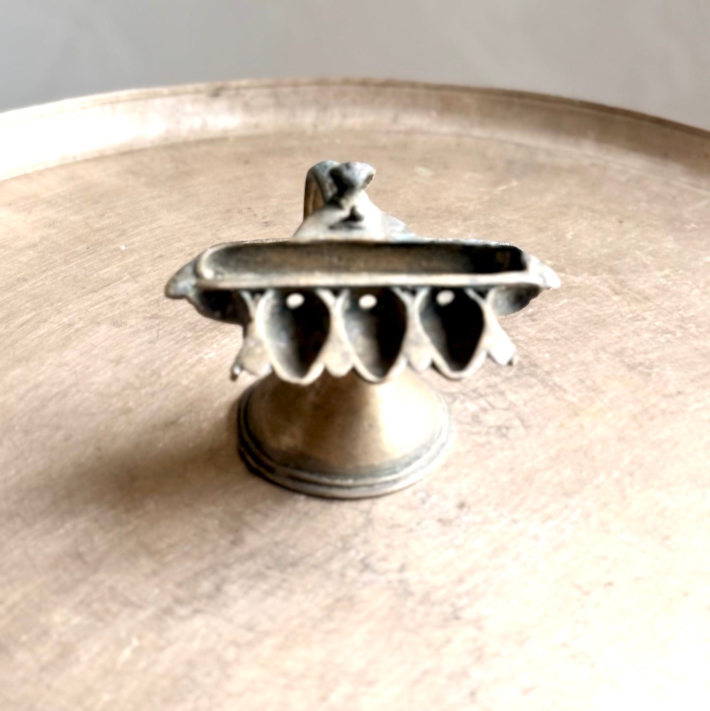 Antique Aarthi with Shiva linga & Vasuki - A Collector’s Piece