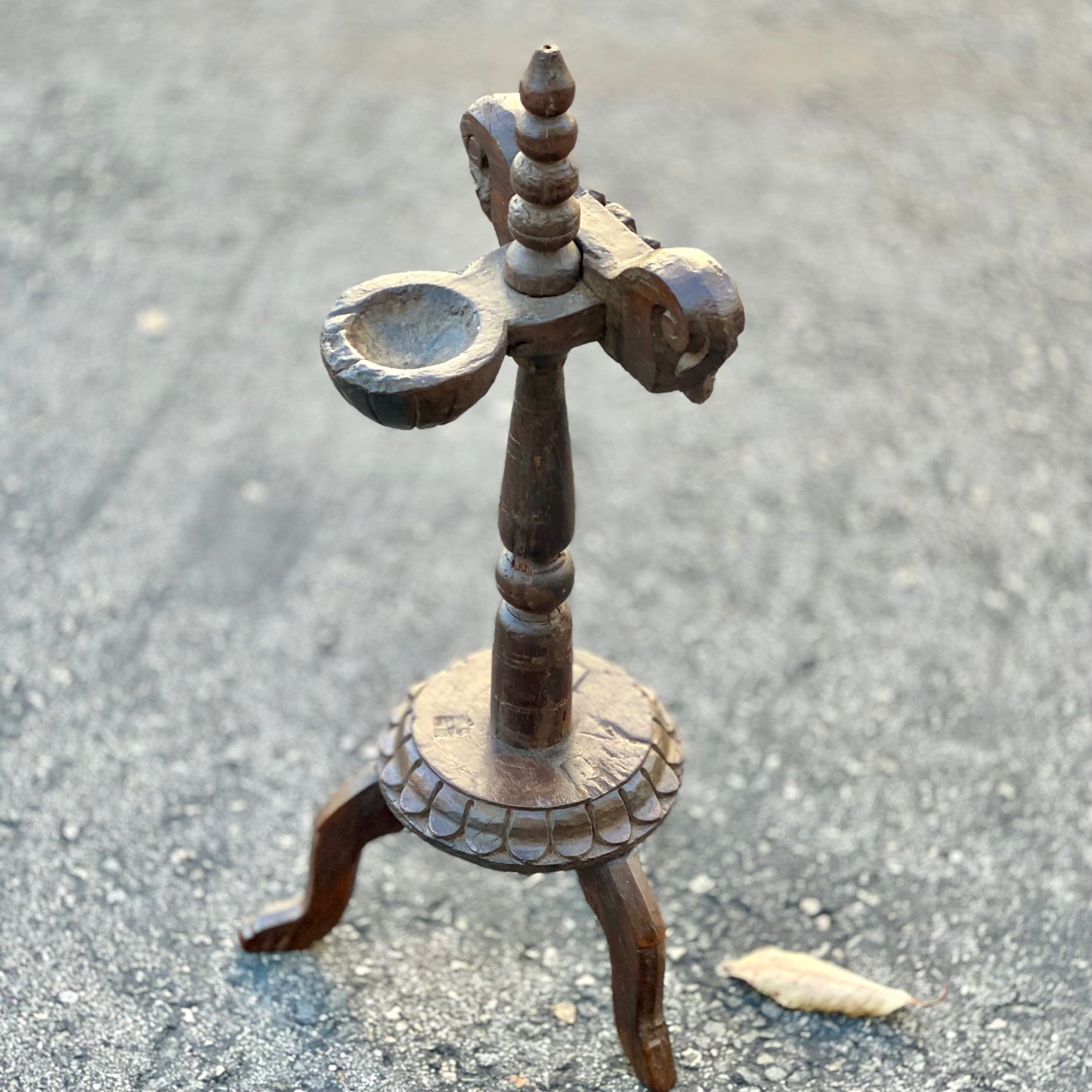 Vintage Floor Candle Stand